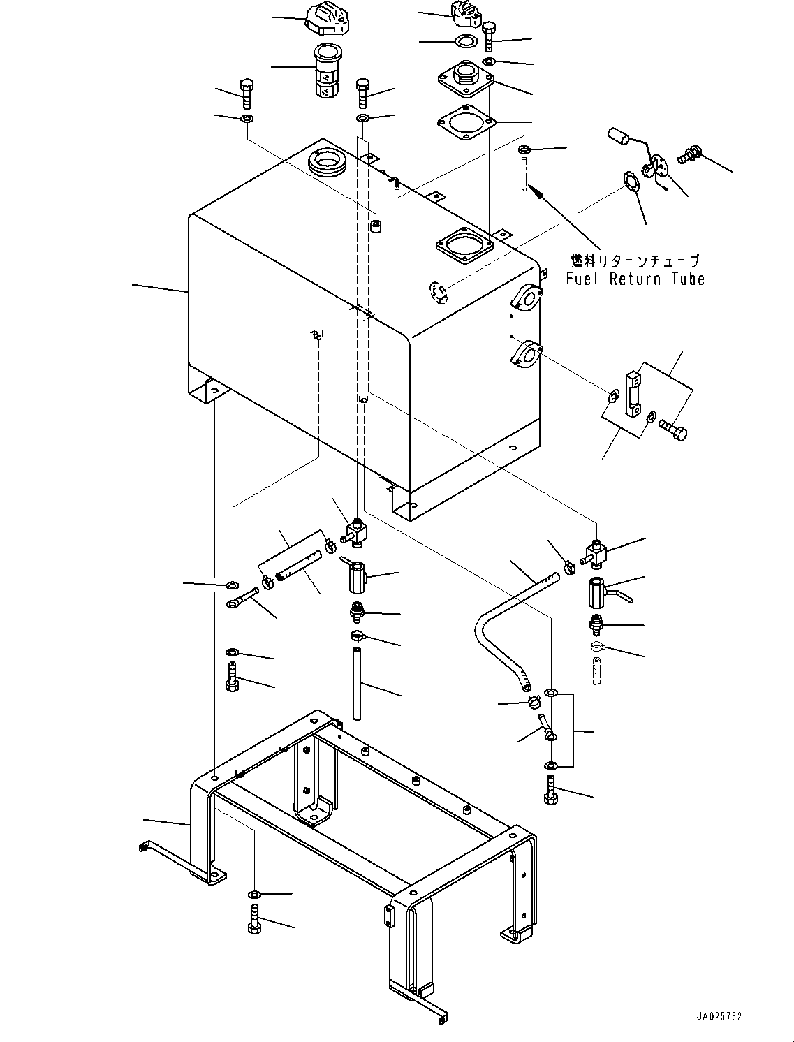 Трубка 07270-01290 KOMATSU