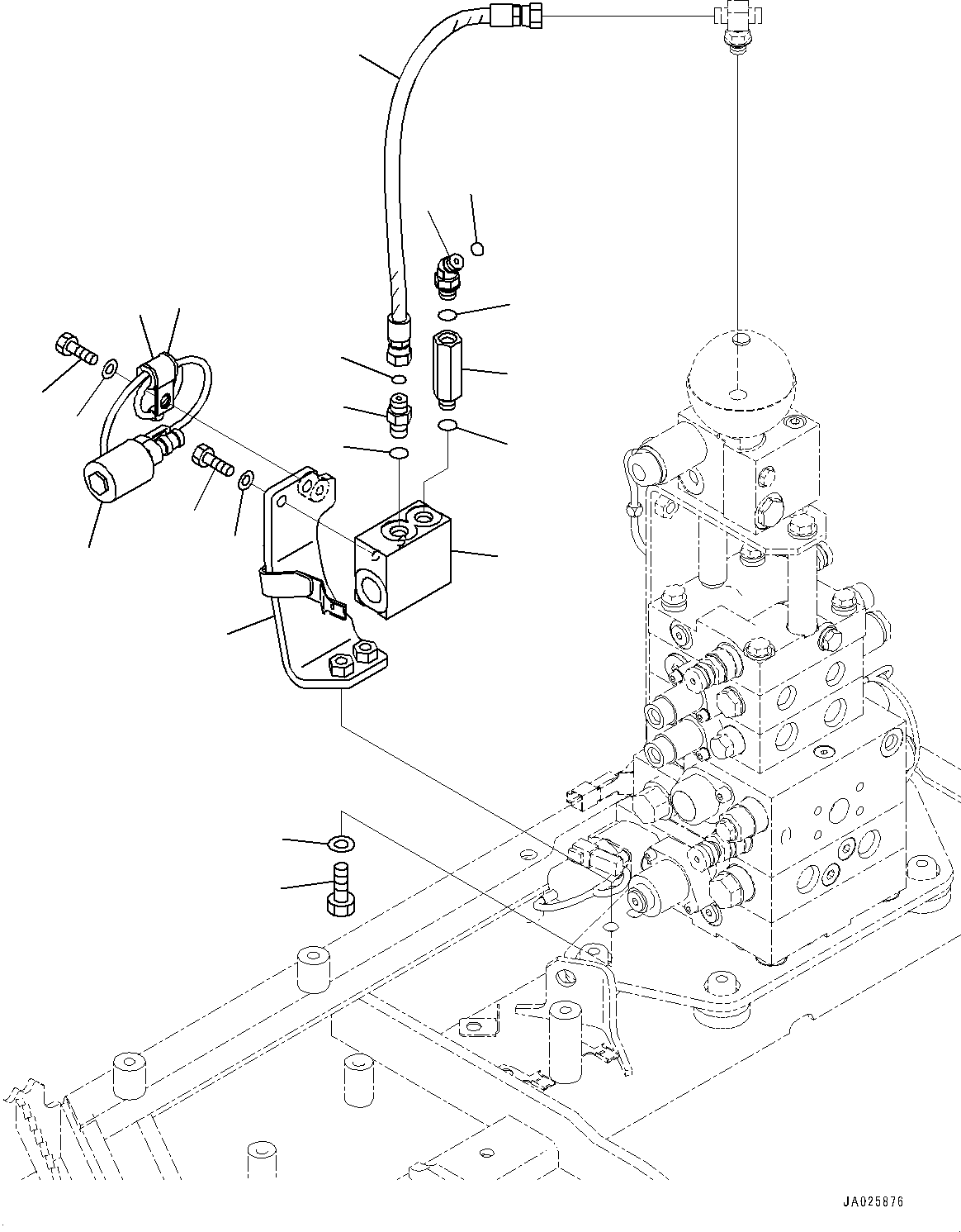 Блок 14X-62-77231 KOMATSU