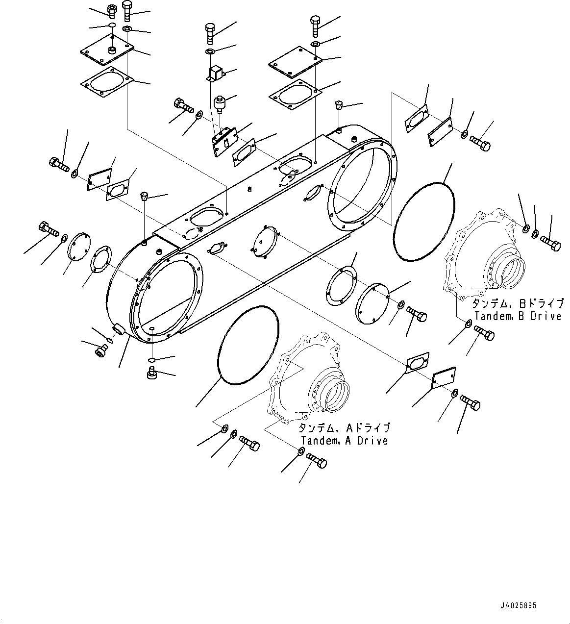 Корпус 23B-23-11110 KOMATSU