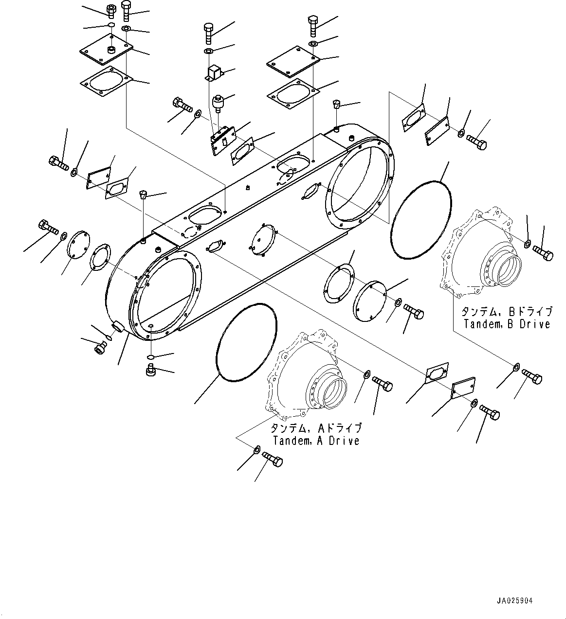 Корпус 23B-23-21110 KOMATSU