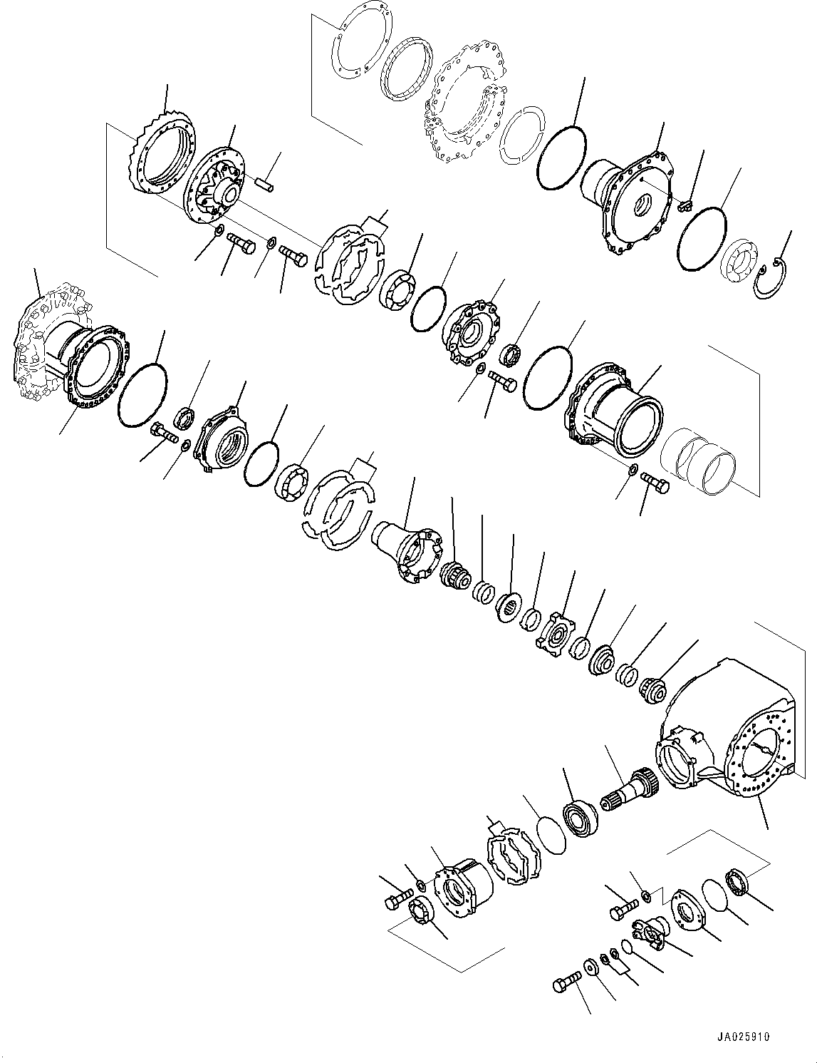 CAGE ASS'Y 23B-22-11500 KOMATSU
