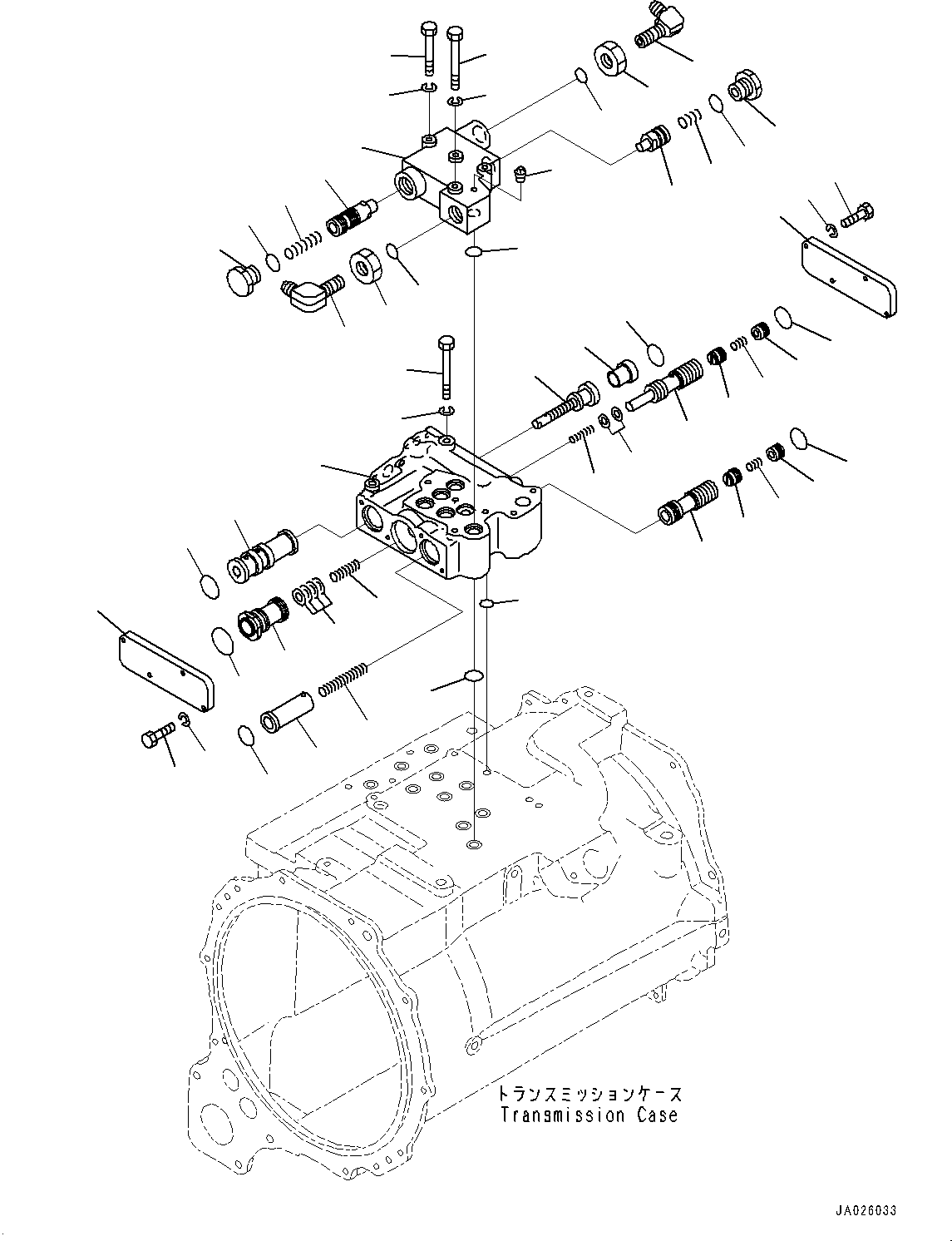 Корпус клапана 23B-15-14120 KOMATSU