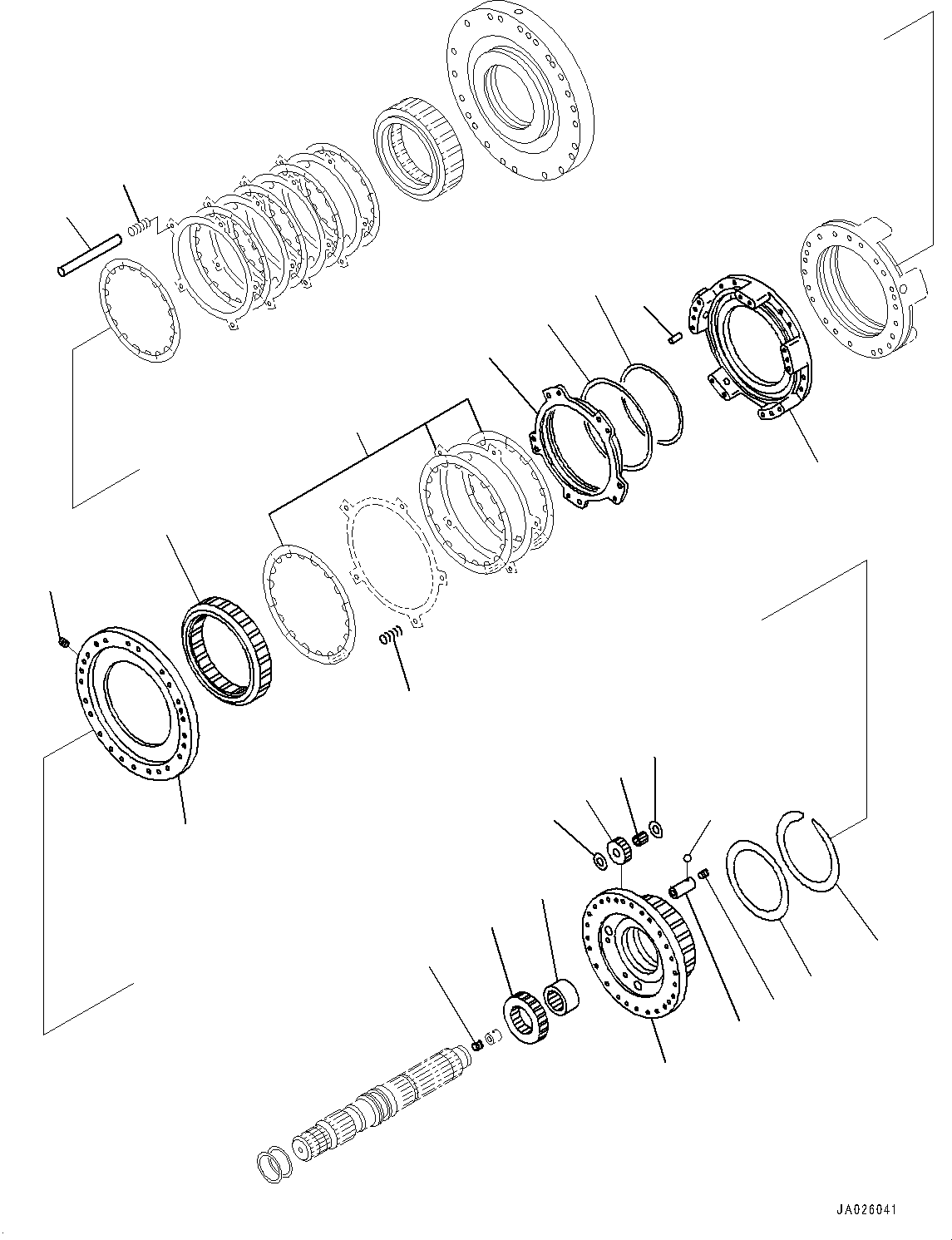 HOUSING,2ND 23B-15-11151 KOMATSU