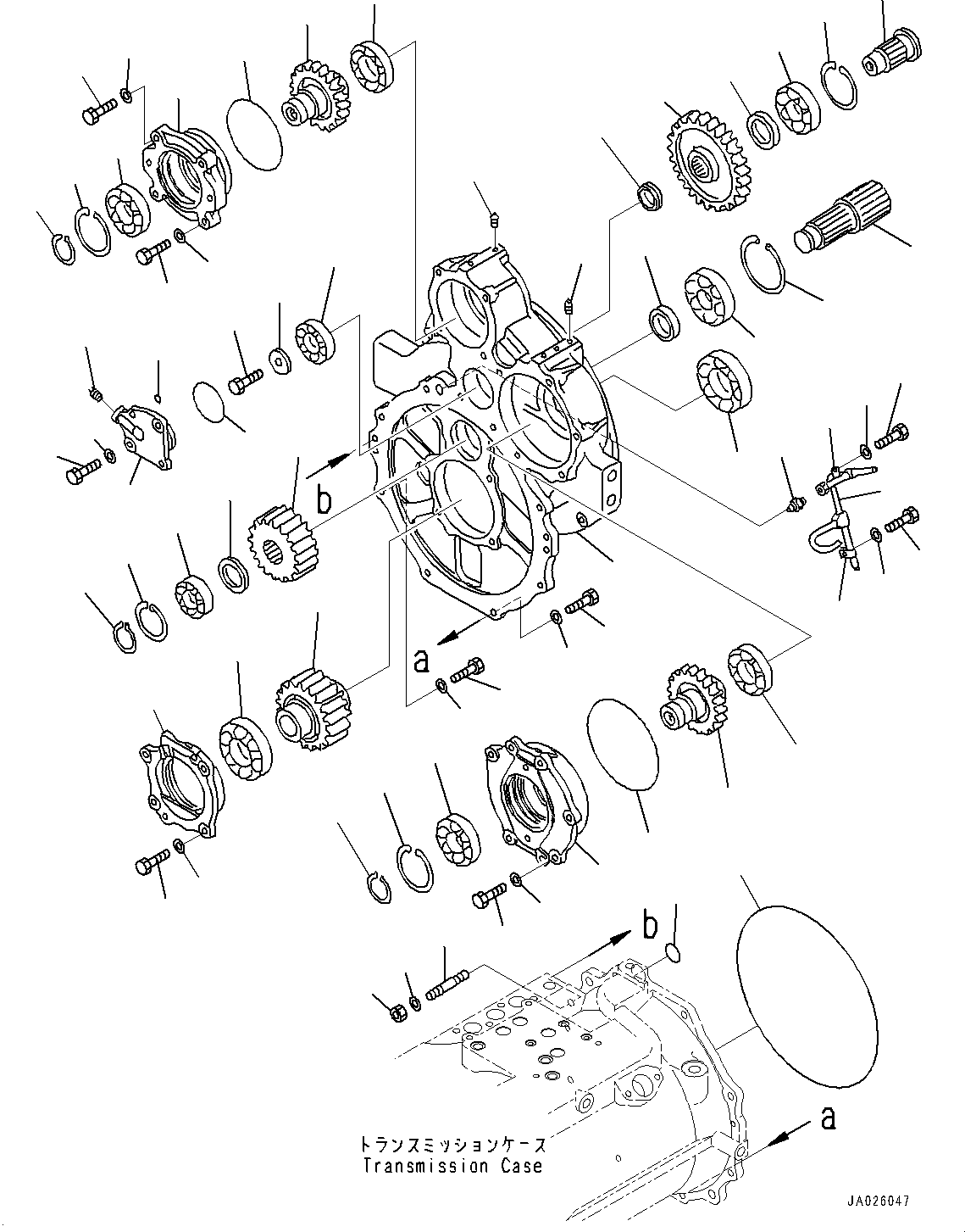 Шестерня 23B-15-18260 KOMATSU