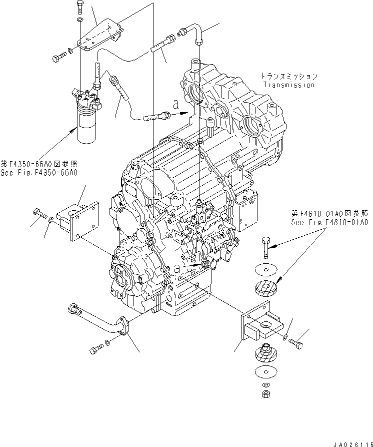 TUBE,FILLER 421-16-21910 KOMATSU