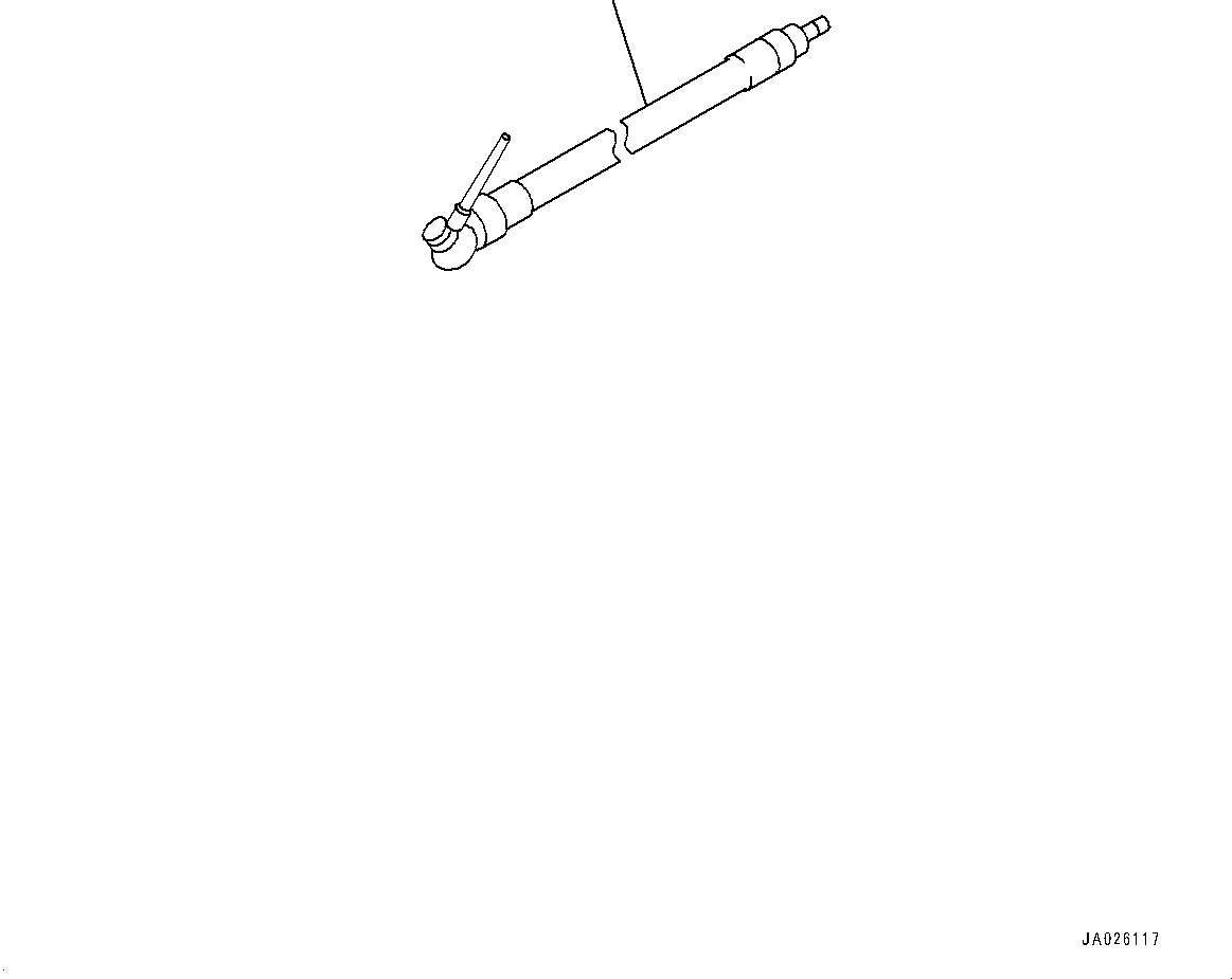 Hose, Tire Air Charge 09288-20009 KOMATSU