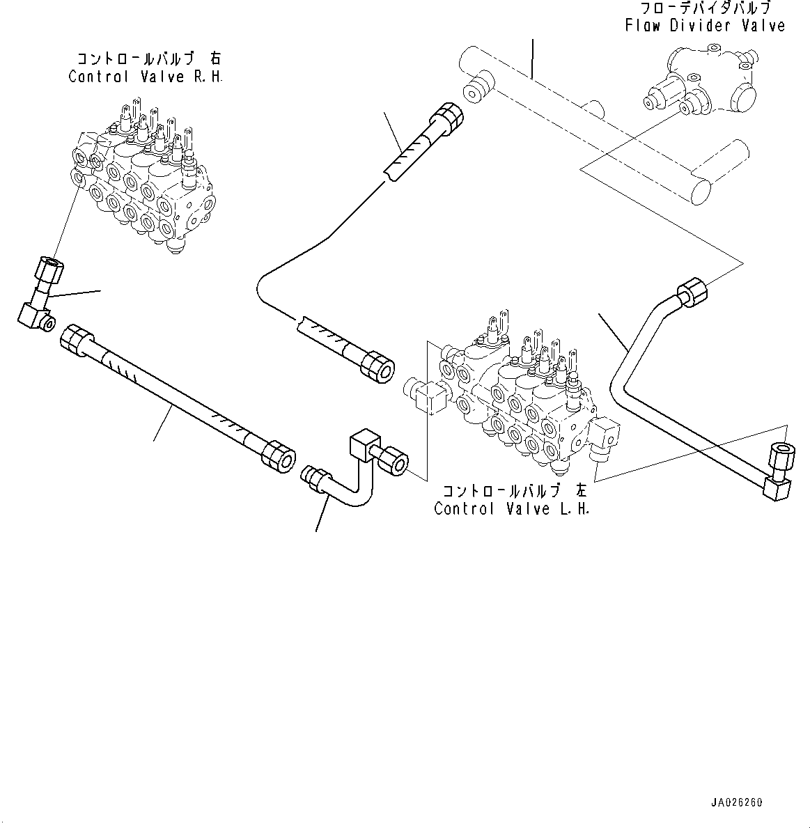Шланг 23A-60-15610 KOMATSU