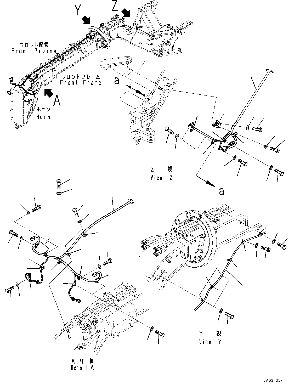 Жгут проводов 23H-06-14111 KOMATSU