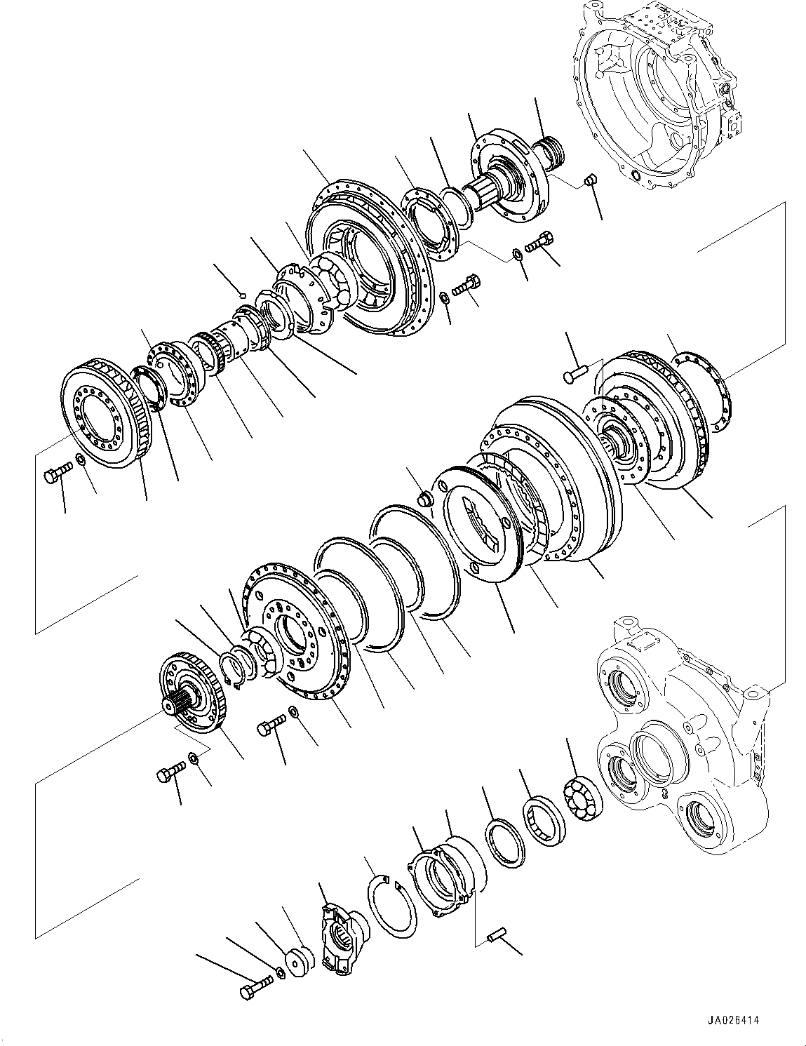Converter Assembly 566-13-8L100 KOMATSU