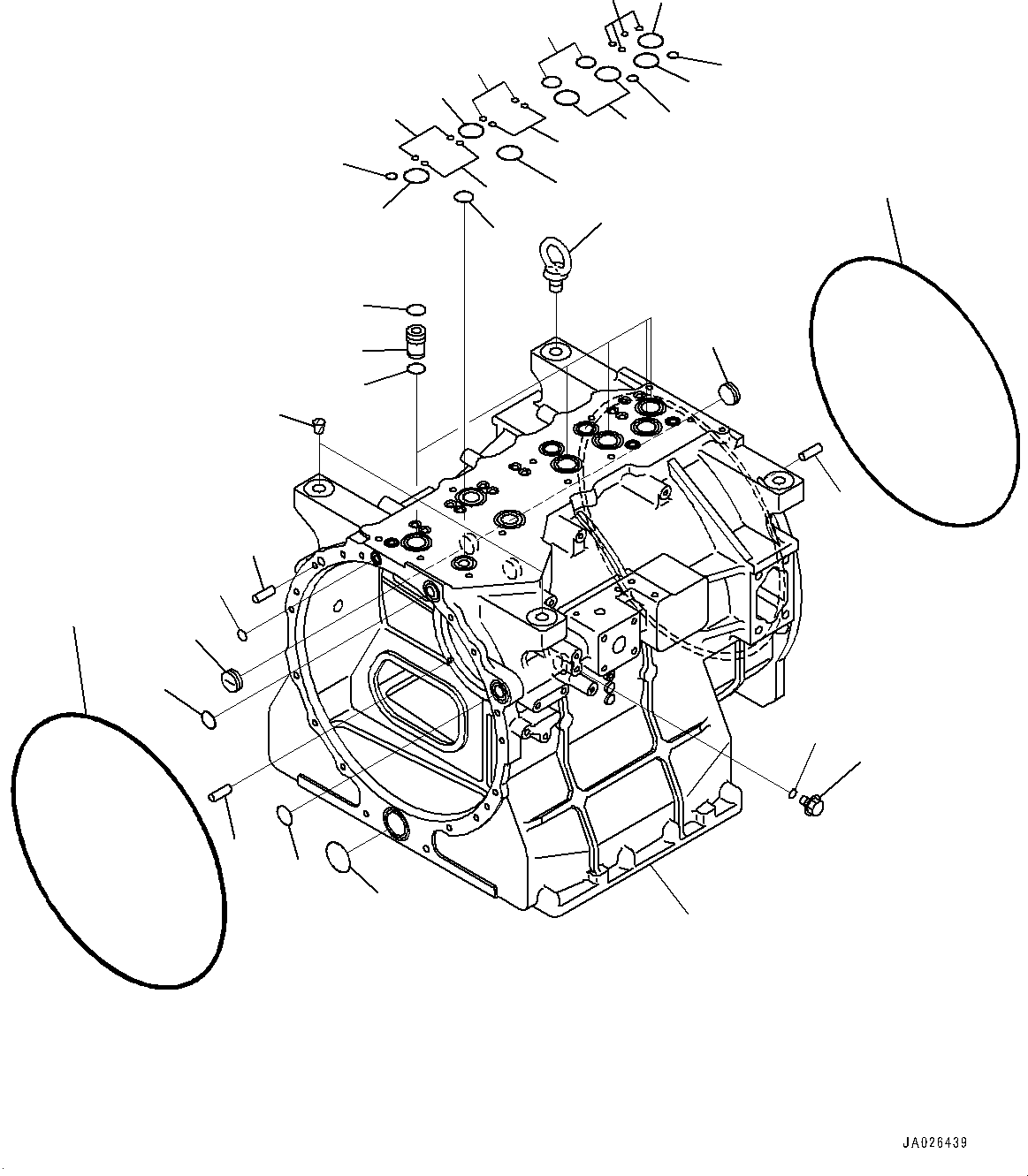 Корпус в сборе 566-15-03110 KOMATSU