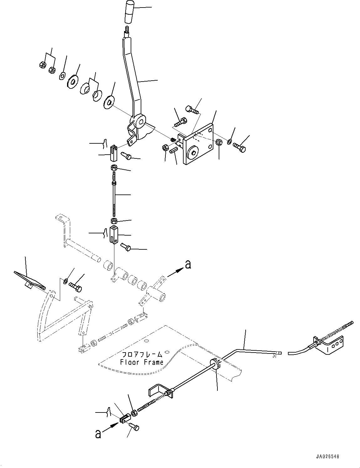Кабель 238-43-12210 KOMATSU