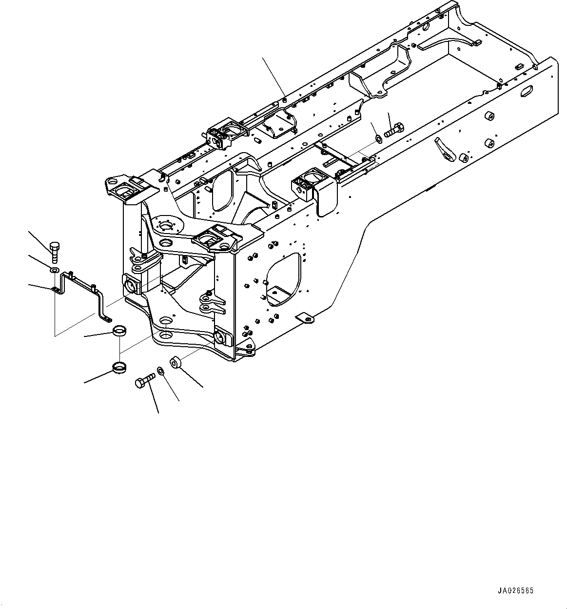 Рама 419-Z93-6110 KOMATSU
