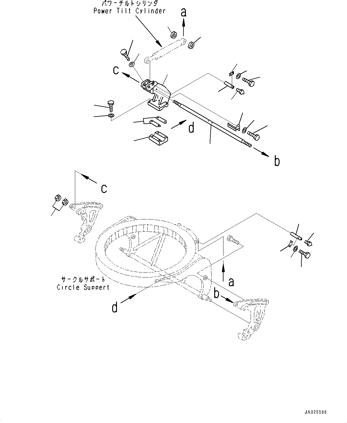 Направляющая 23B-735-1190 KOMATSU