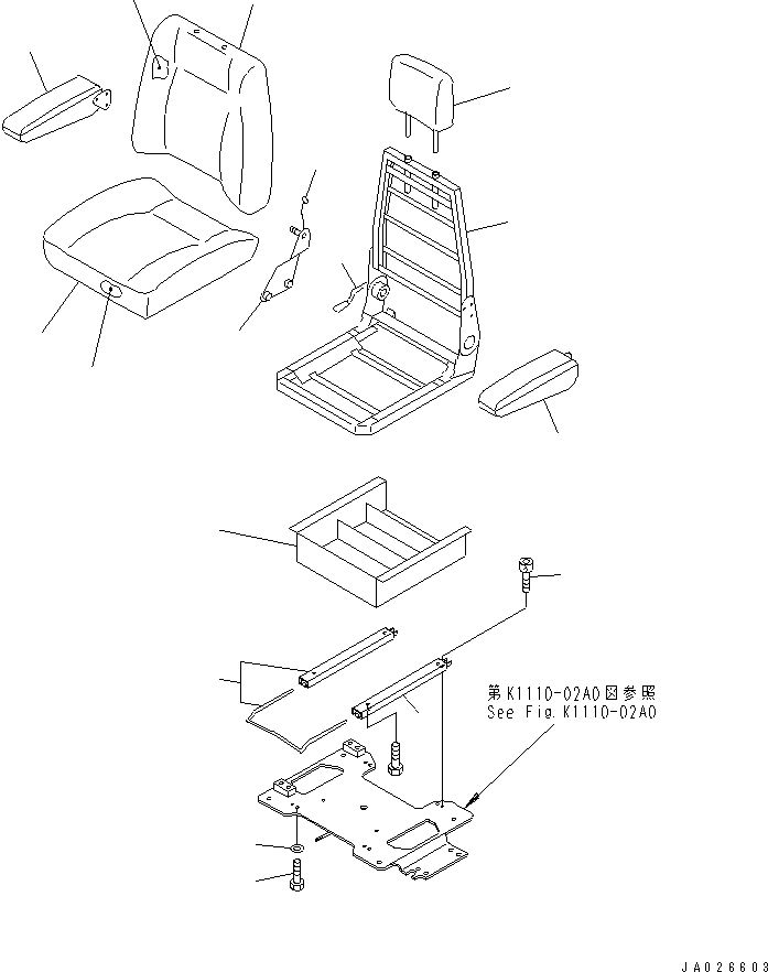 PLINTH KIT AS185142 KOMATSU