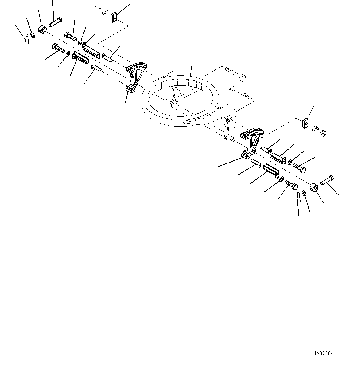 Support(Circle) (23B-70-13112) KOMATSU