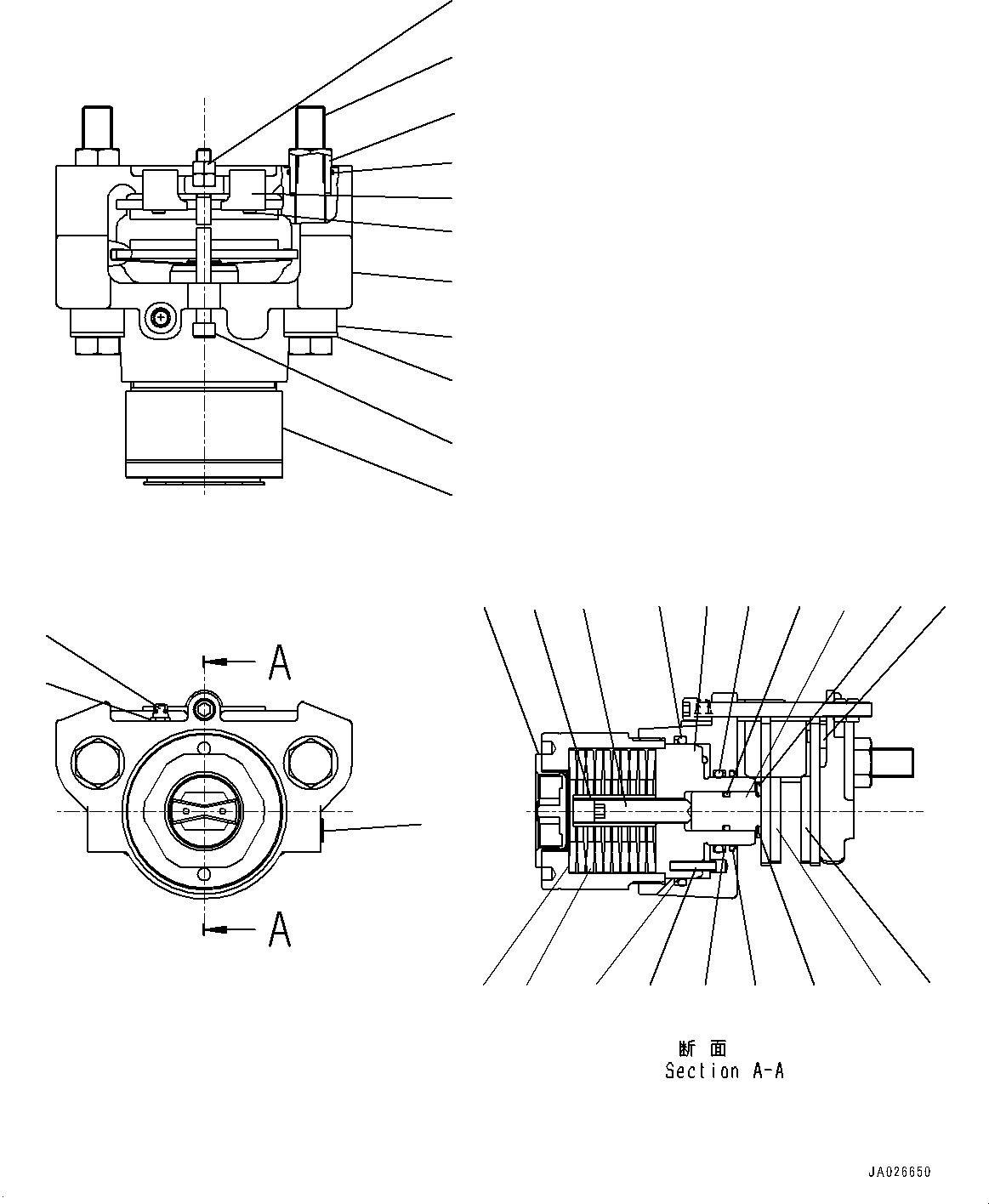 Brake Assembly 23B-32-81300 KOMATSU