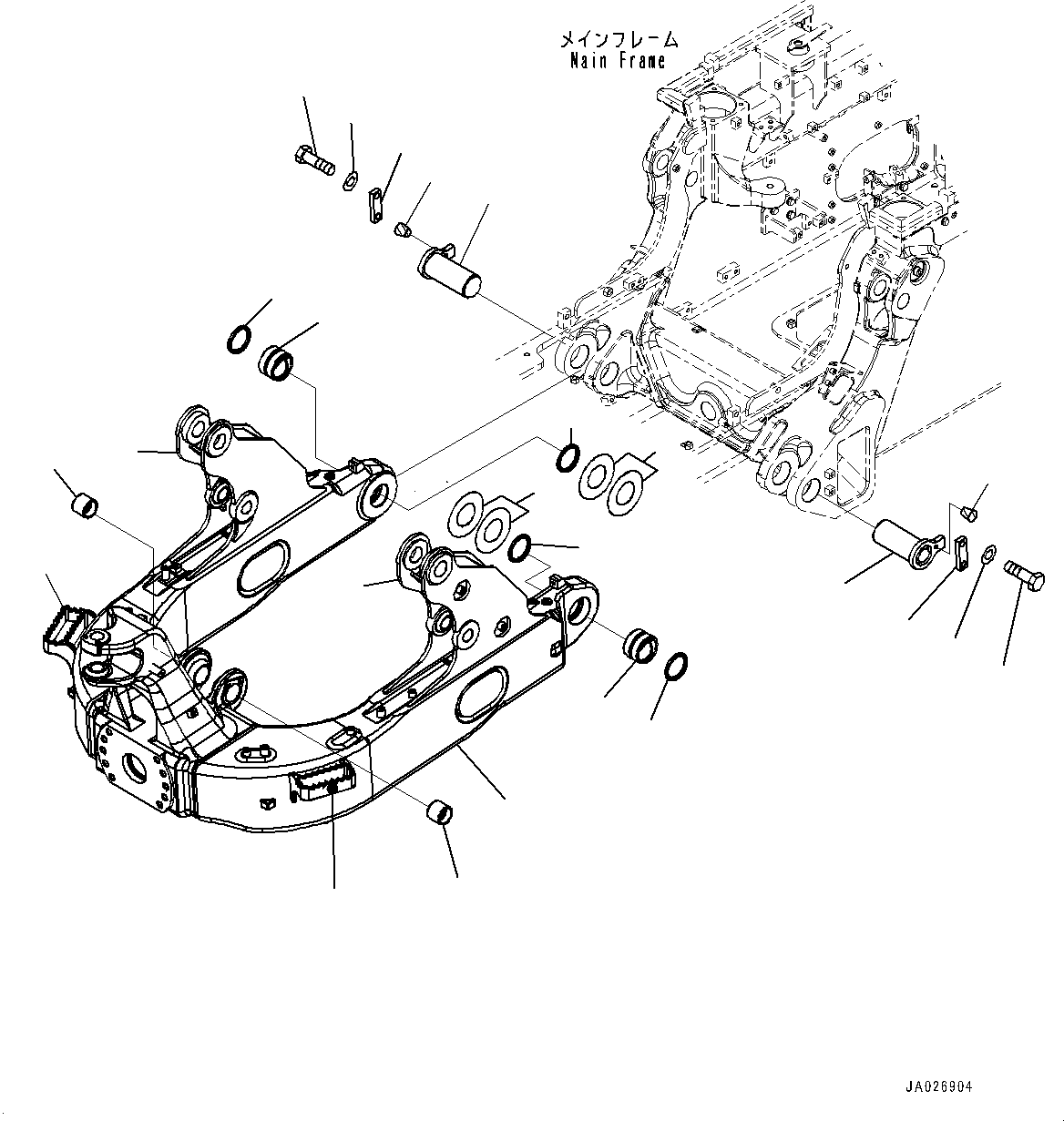 Step, Welded 12Y-72-B1010 KOMATSU