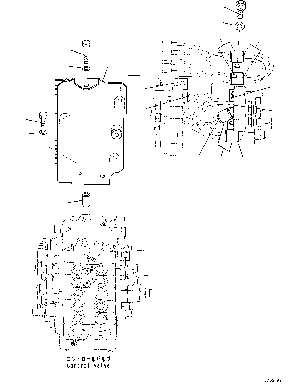 Проставка 12Y-06-18190 KOMATSU