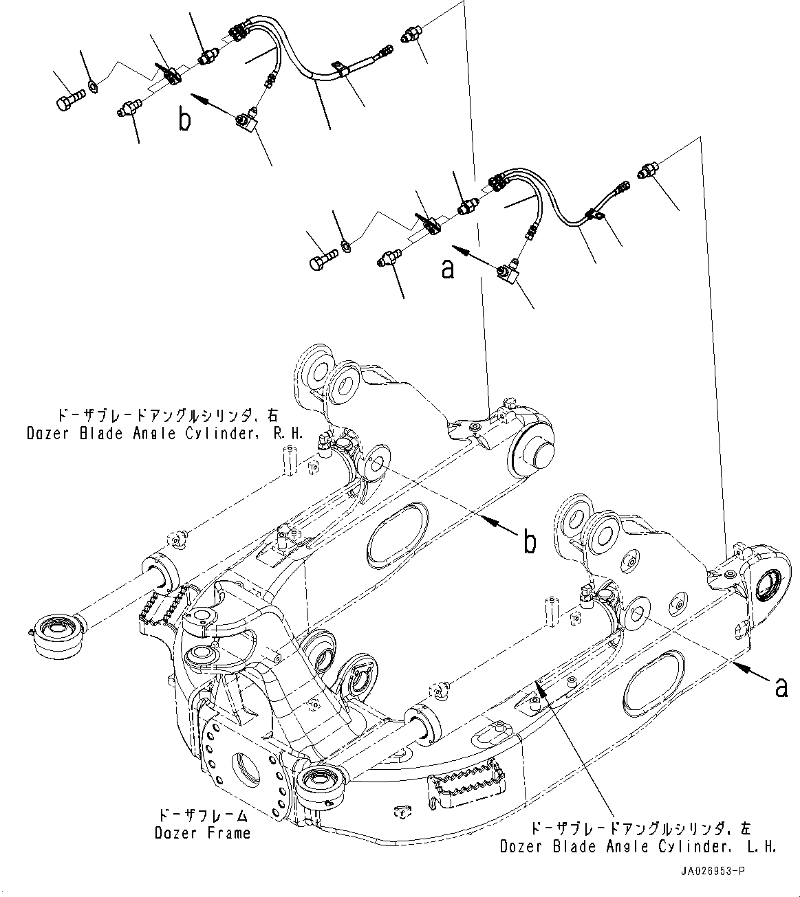 Шланг 12Y-72-31240 KOMATSU