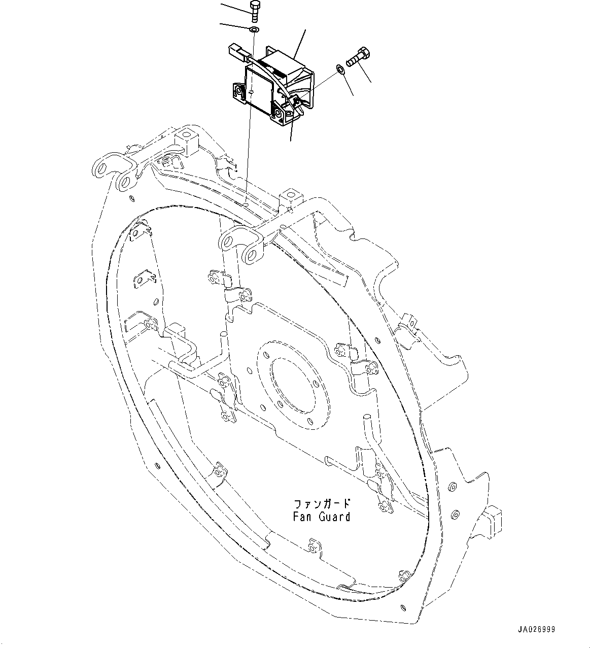 Backup Alarm 12Y-06-31911 KOMATSU