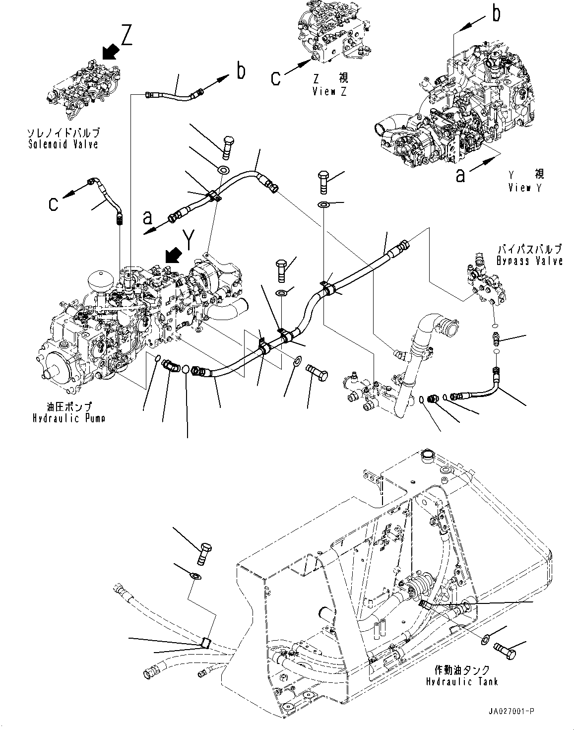 Шланг 02774-00506 KOMATSU