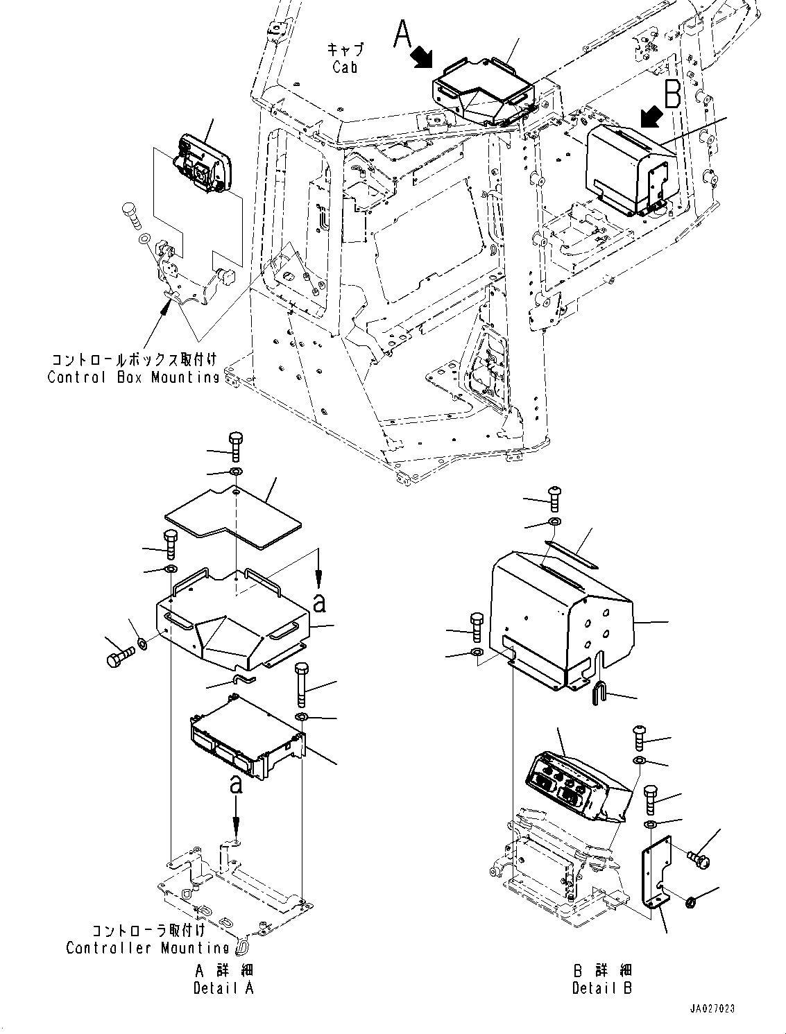 Controller, ICT Sensor 7830-25-8000 KOMATSU