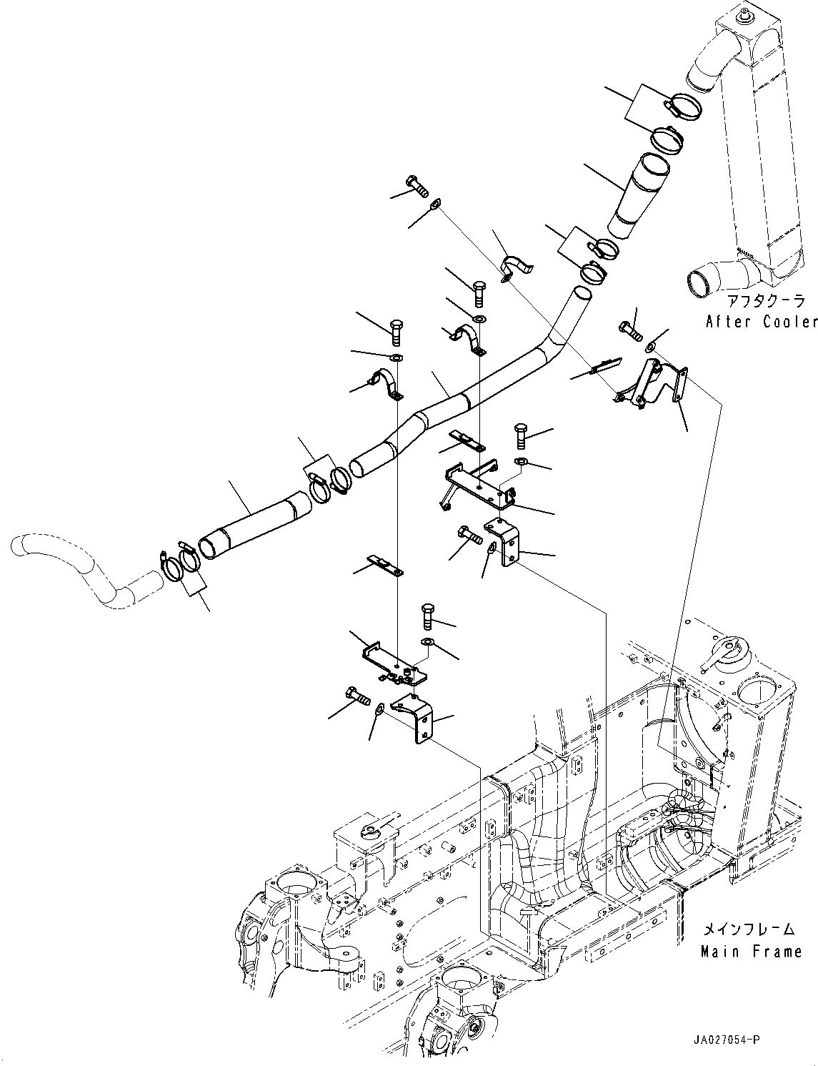 Кронштейн 12Y-03-32971 KOMATSU