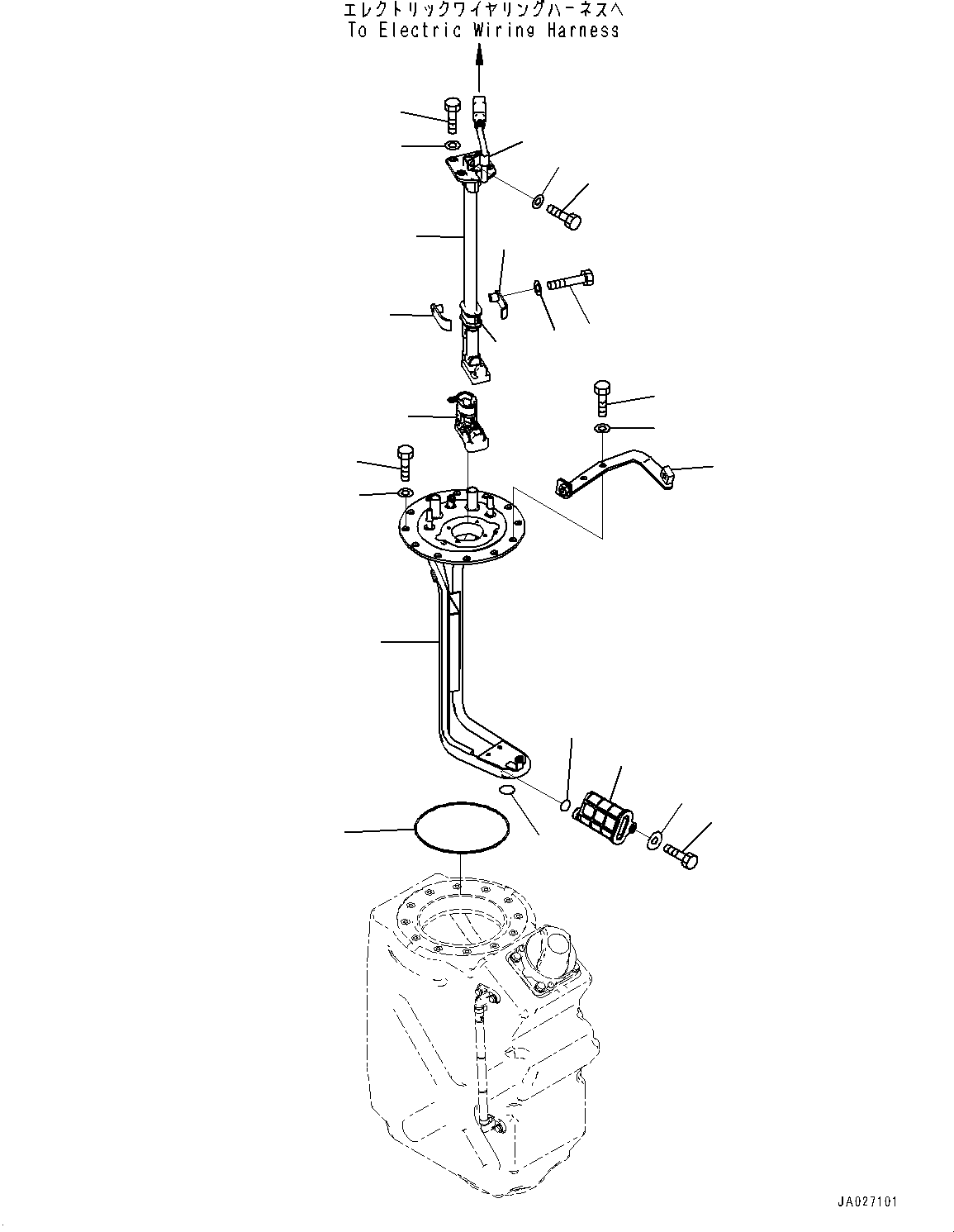 Sensor Assembly, DEF Tank 600-816-2321 KOMATSU