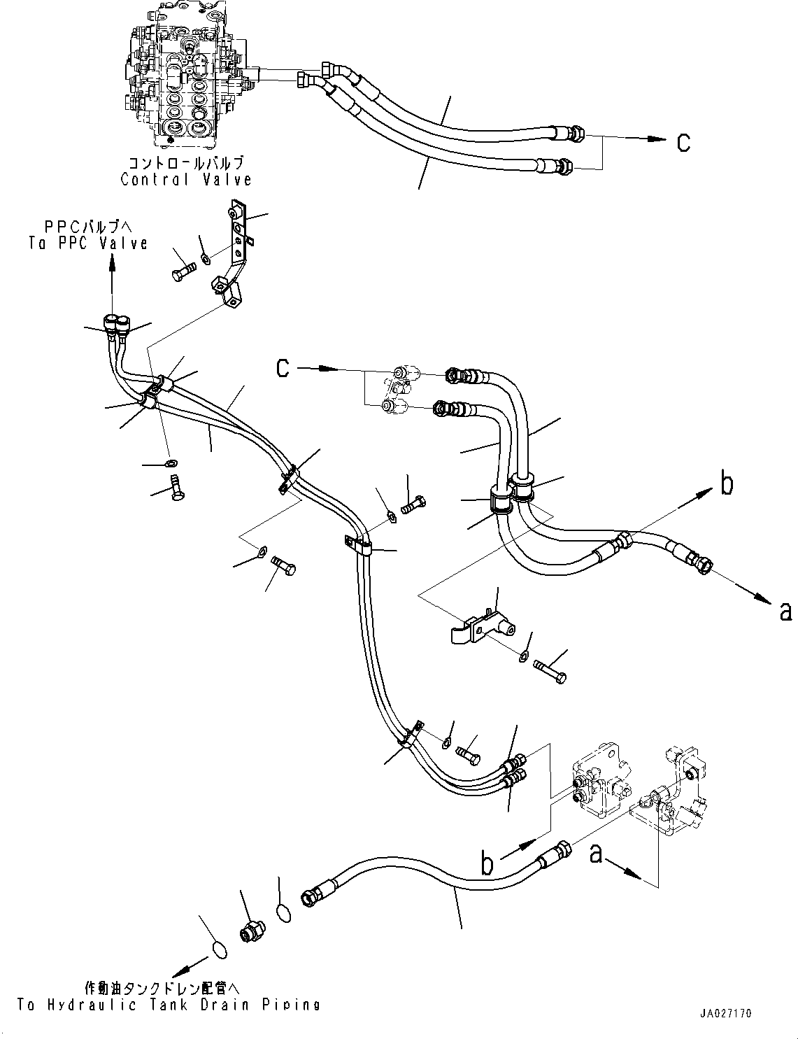 Шланг 02774-00406 KOMATSU