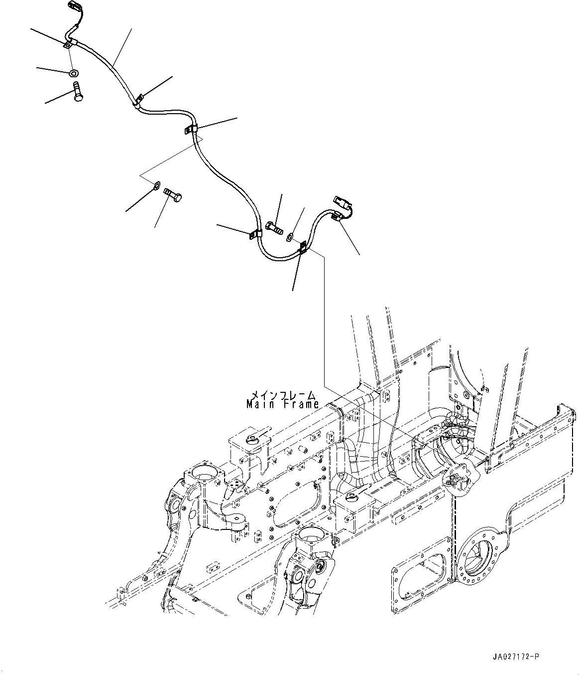 Жгут проводов 12Y-06-34612 KOMATSU
