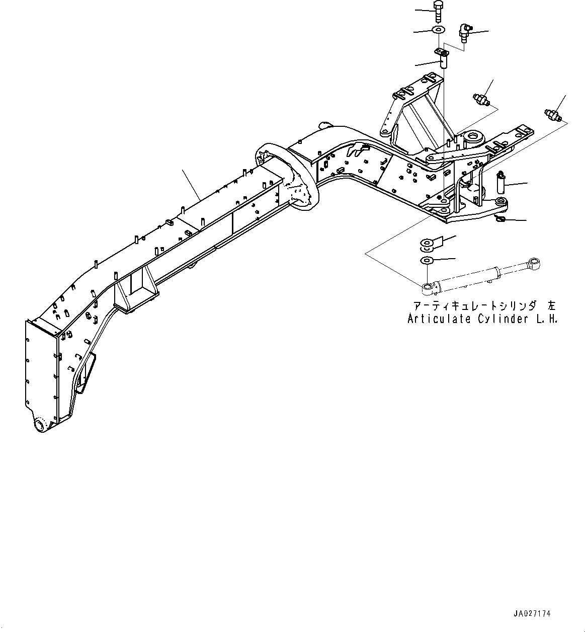 Seat Assembly, Front Frame 234-46-82101 KOMATSU