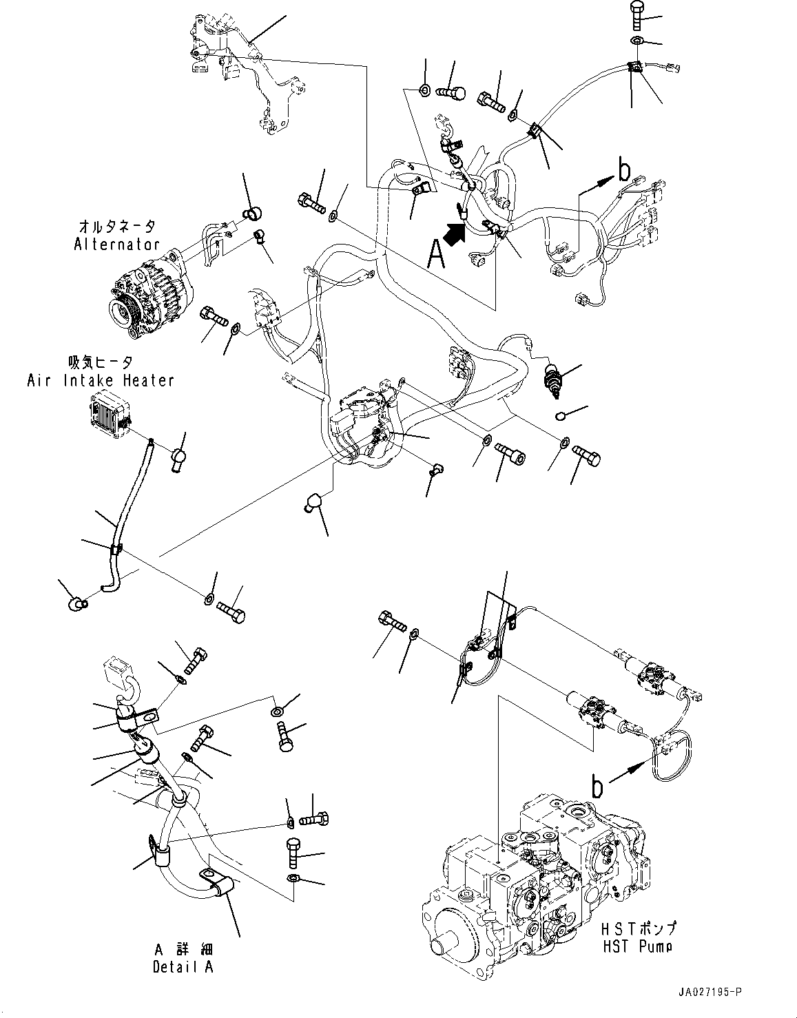 Жгут проводов 12Y-06-32252 KOMATSU