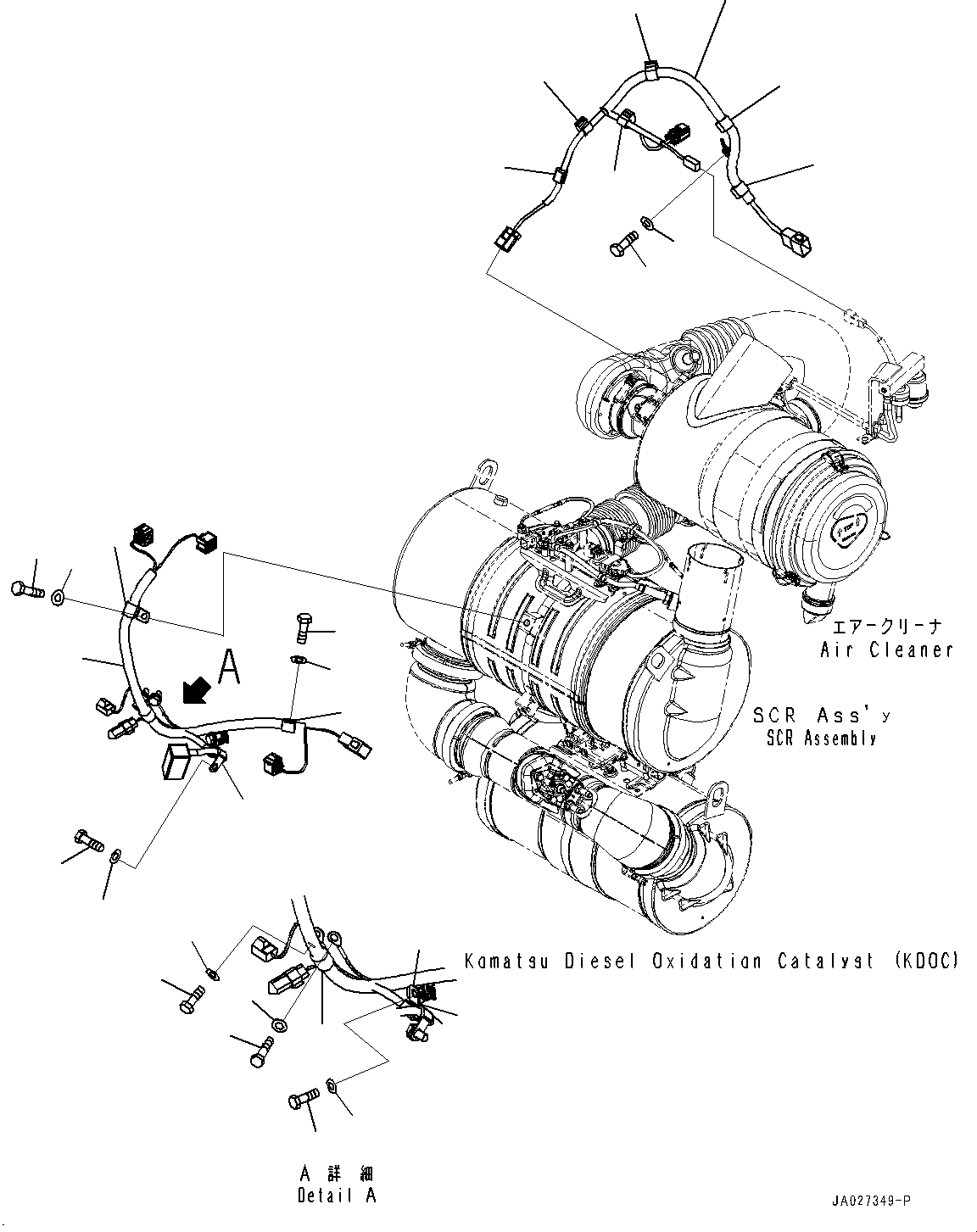 Жгут проводов 12Y-06-34772 KOMATSU