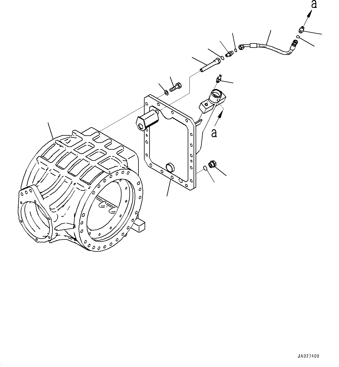 Крышка 23H-22-12121 KOMATSU