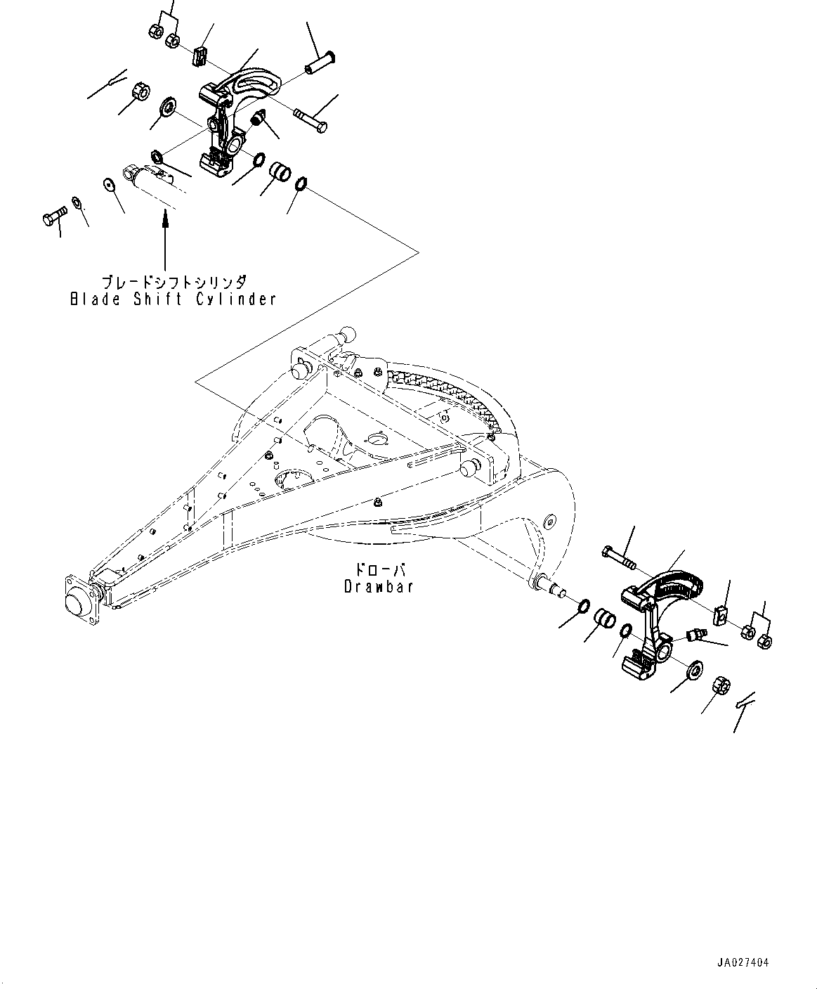 ADJUSTER, L.H 23H-70-11211 KOMATSU