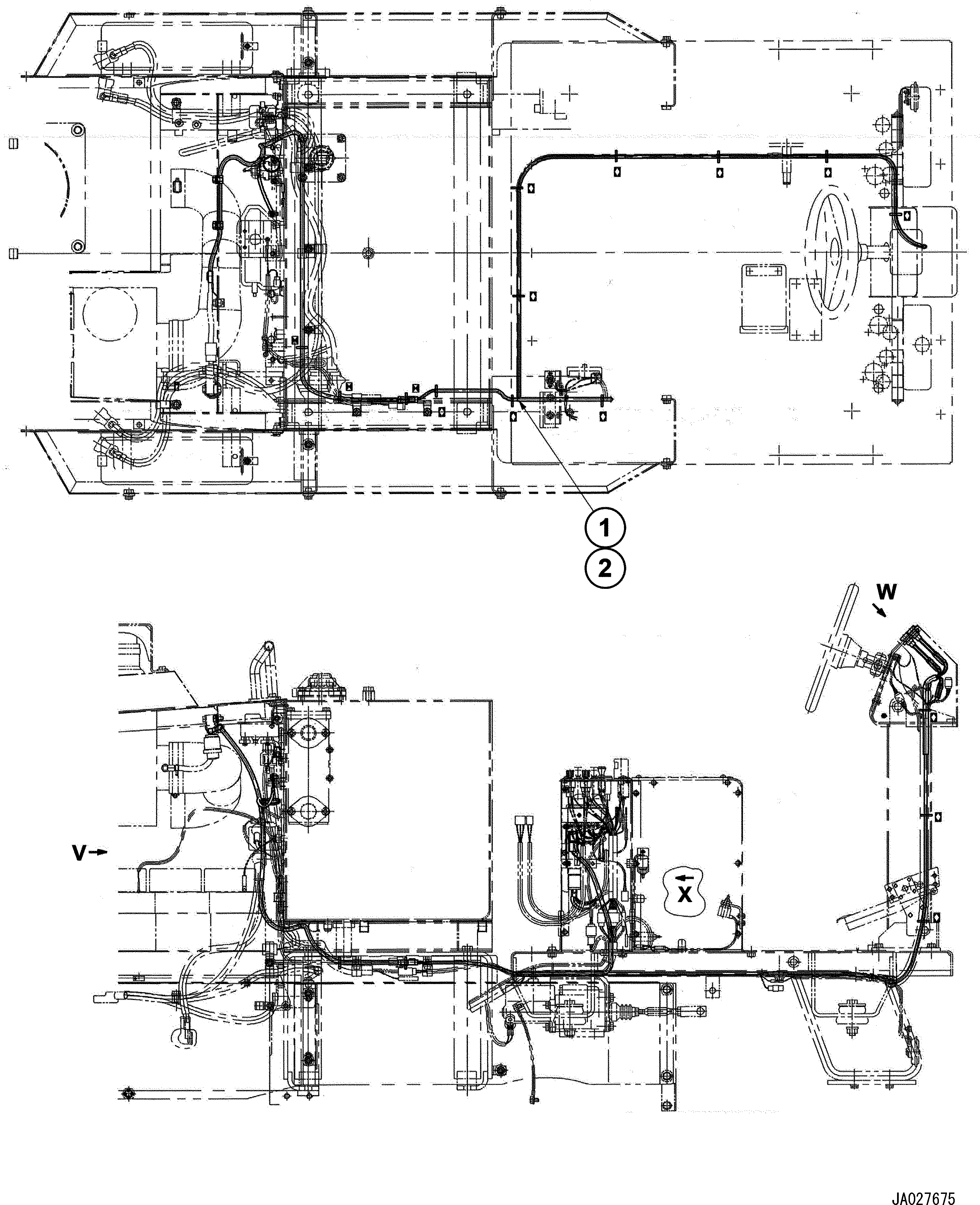 Жгут проводов 23B-06-23210 KOMATSU