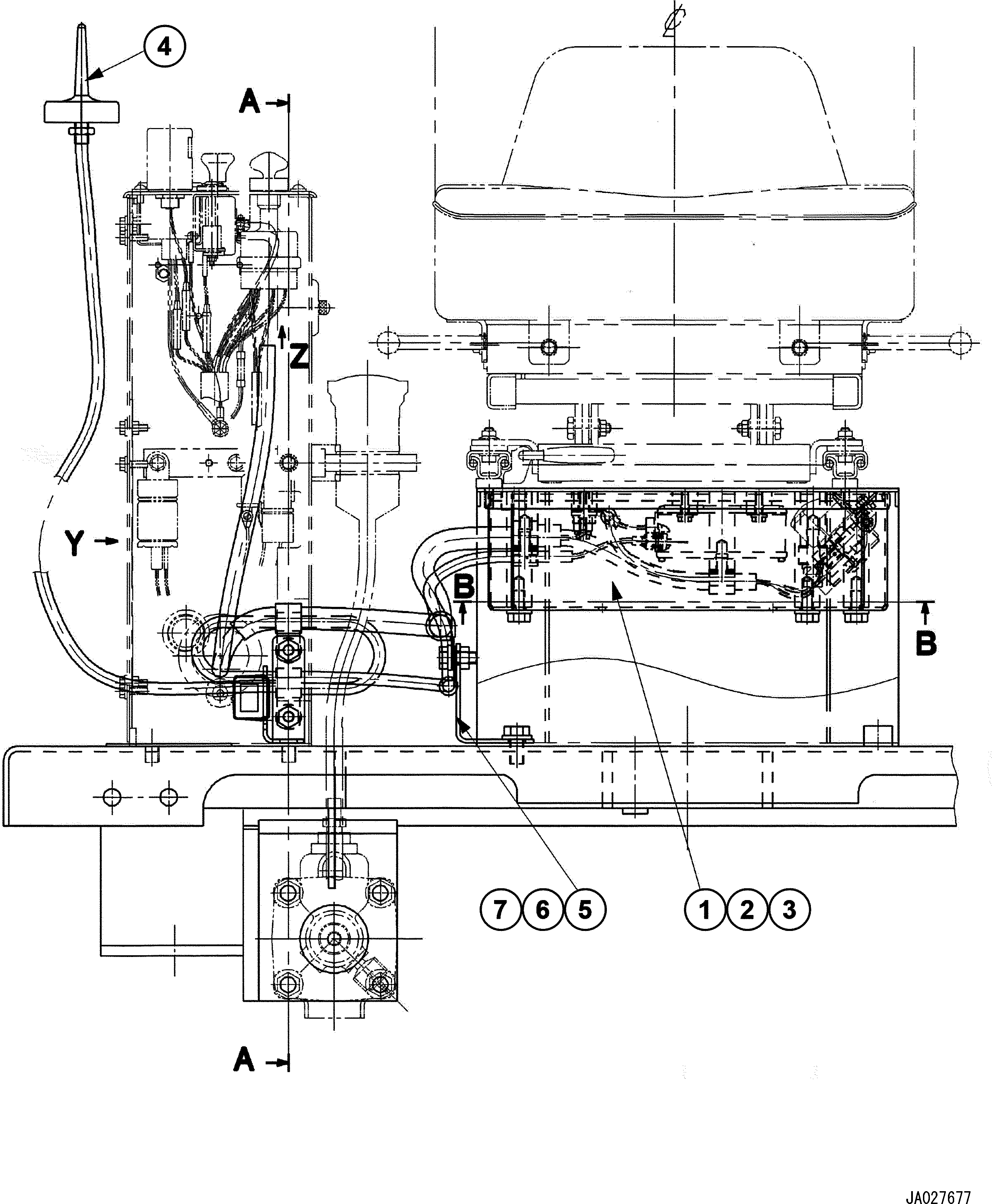 Крышка в сборе 23B-06-31621 KOMATSU