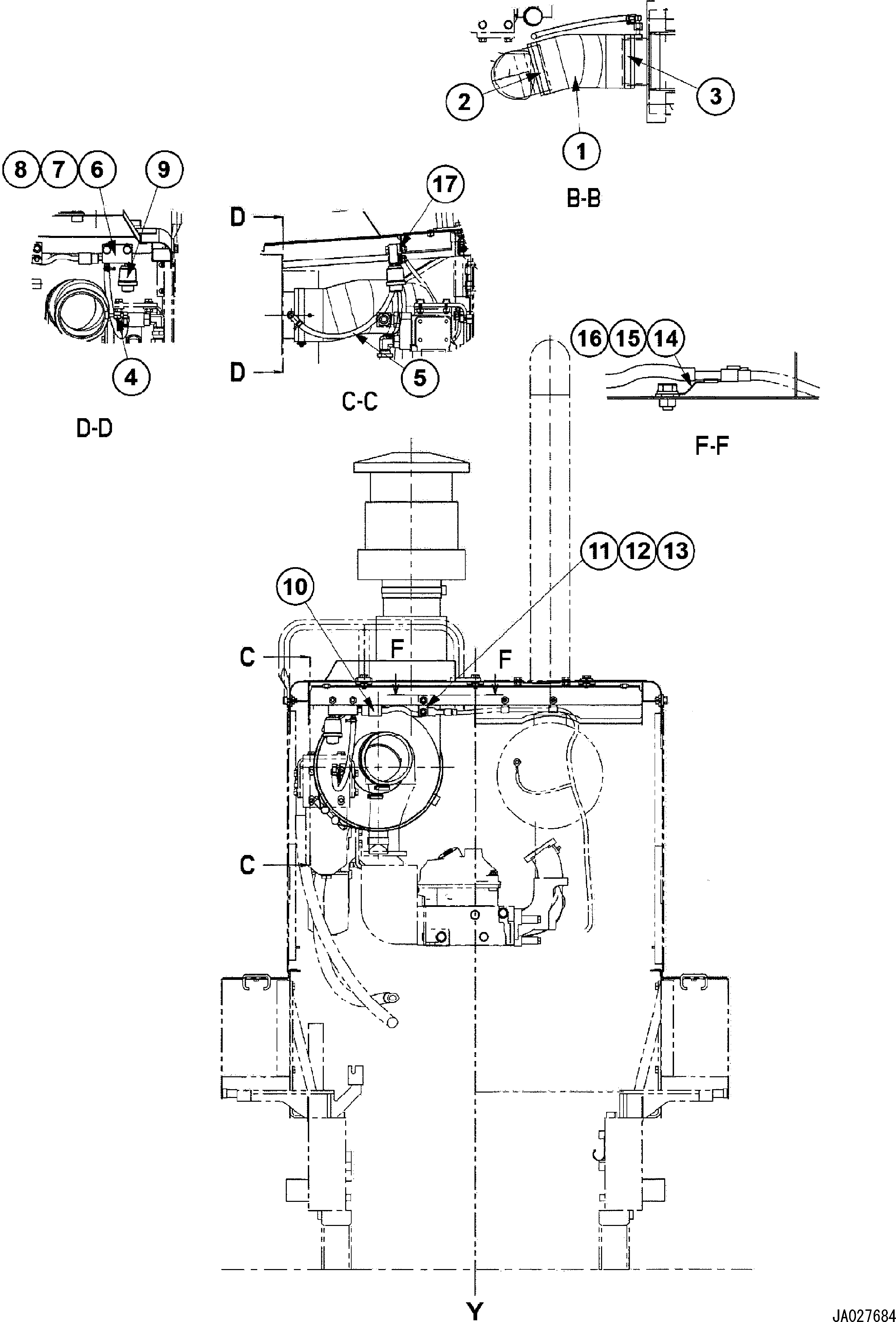 Sensor Assembly 23B-06-23240 KOMATSU