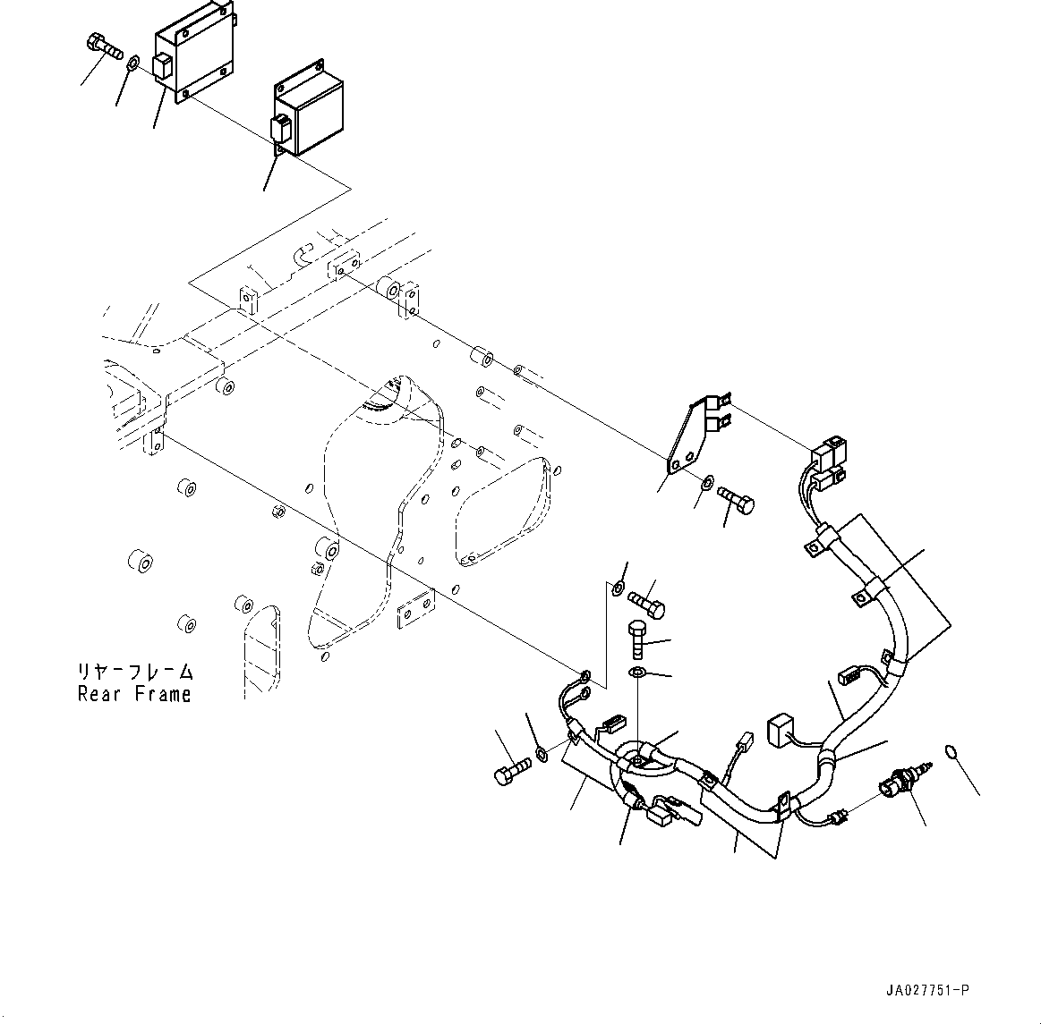 Жгут проводов 417-06-62241 KOMATSU