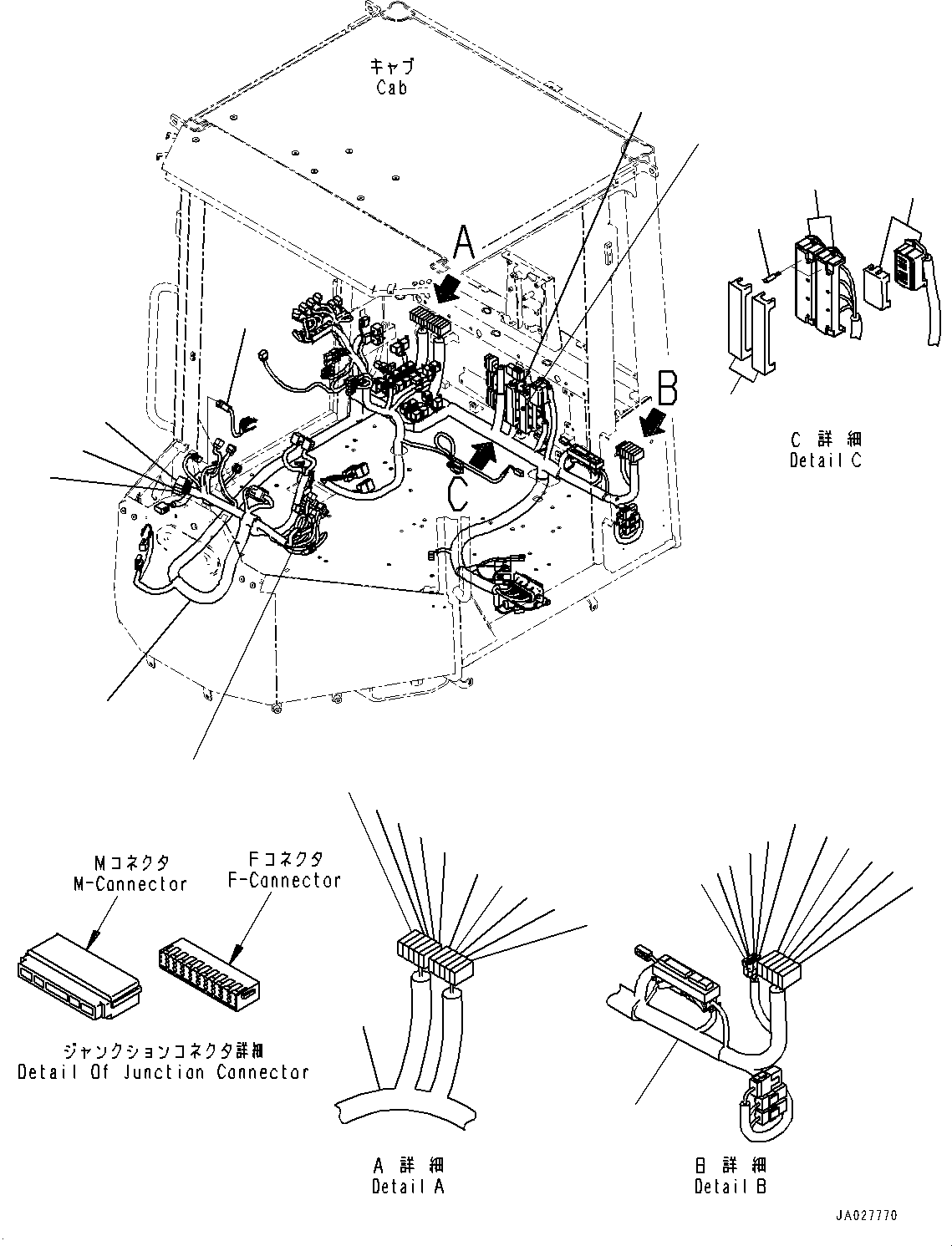 Жгут проводов 417-06-65111 KOMATSU