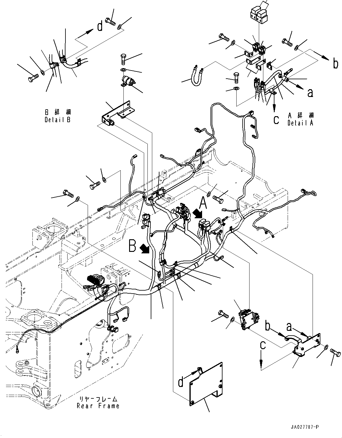 Жгут проводов 417-06-62344 KOMATSU