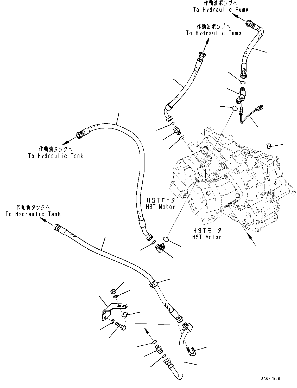 Шланг 417-18-62280 KOMATSU