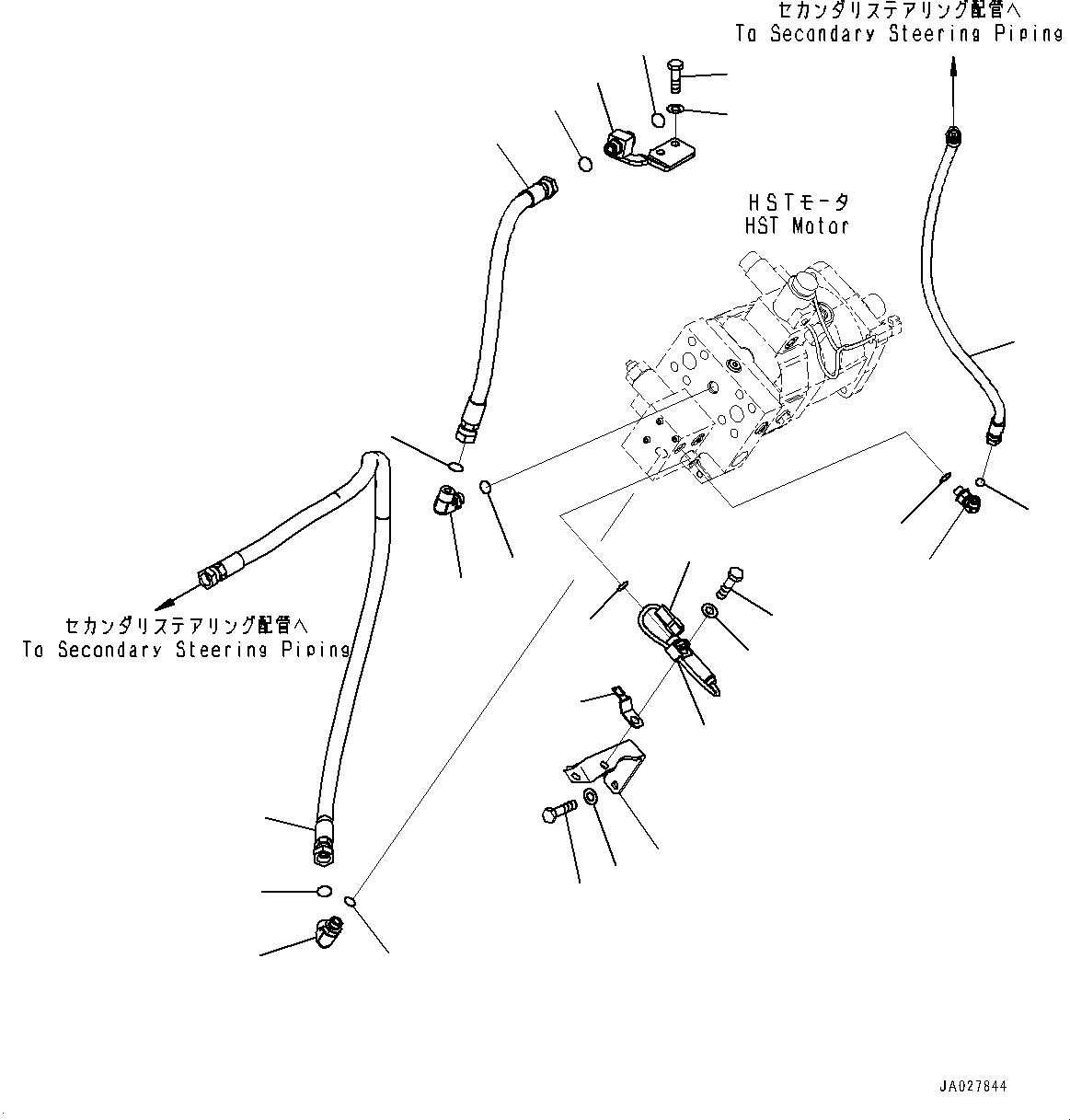 Шланг 417-62-61731 KOMATSU
