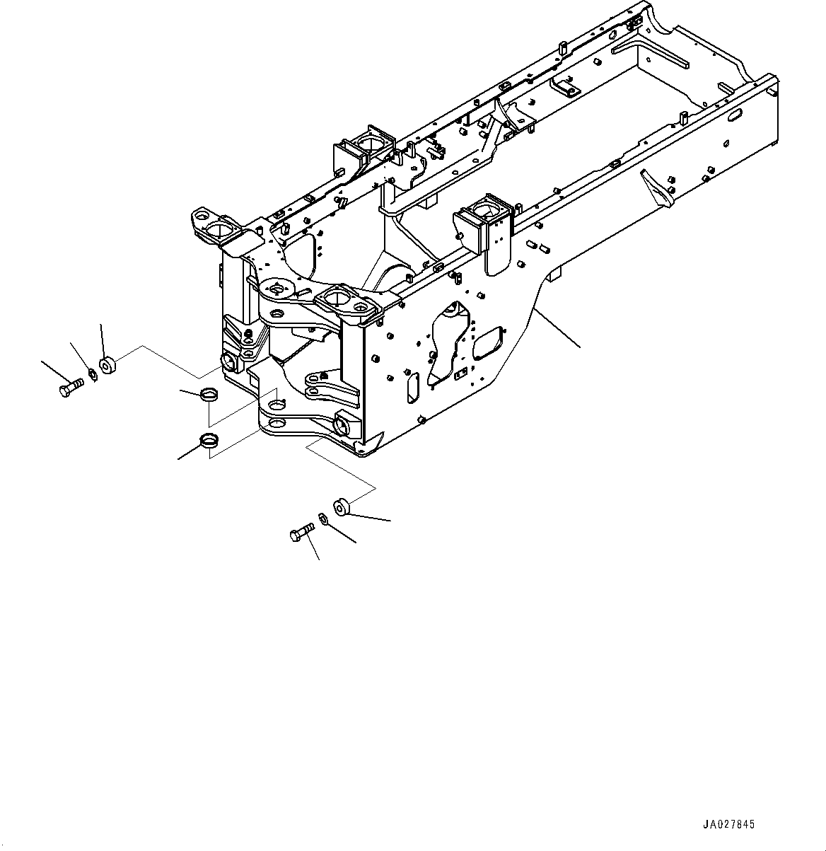 Seat Assembly, Rear Frame 417-46-62102 KOMATSU