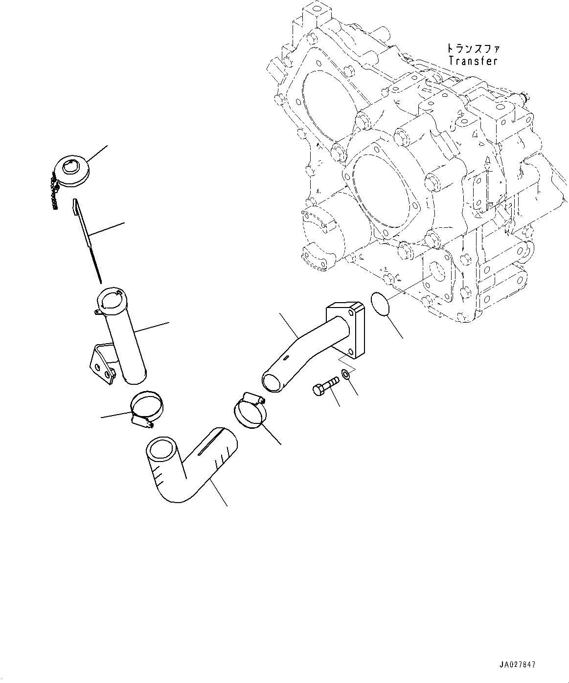Крышка в сборе 417-979-6110 KOMATSU