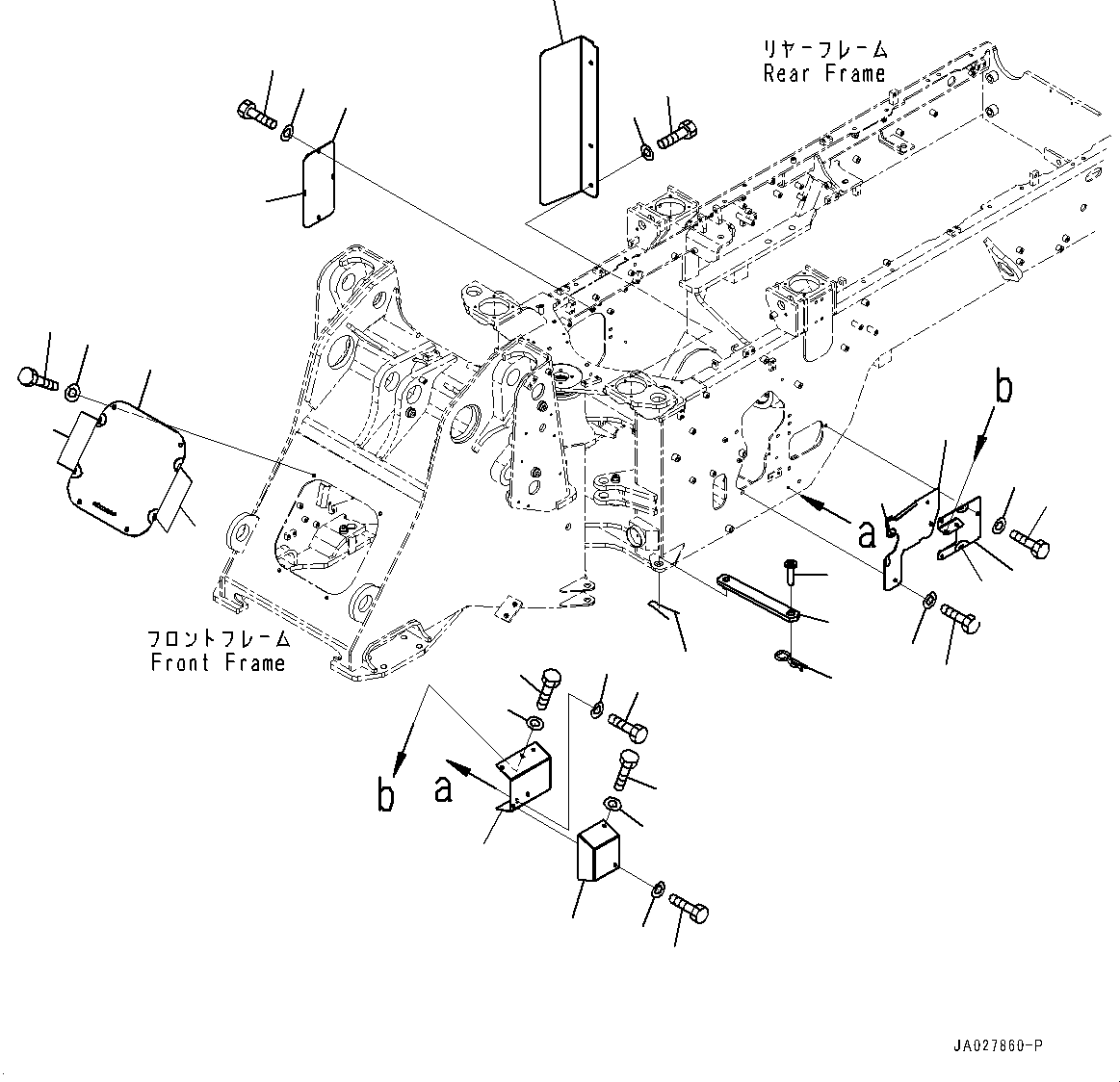 Планка 417-46-64111 KOMATSU