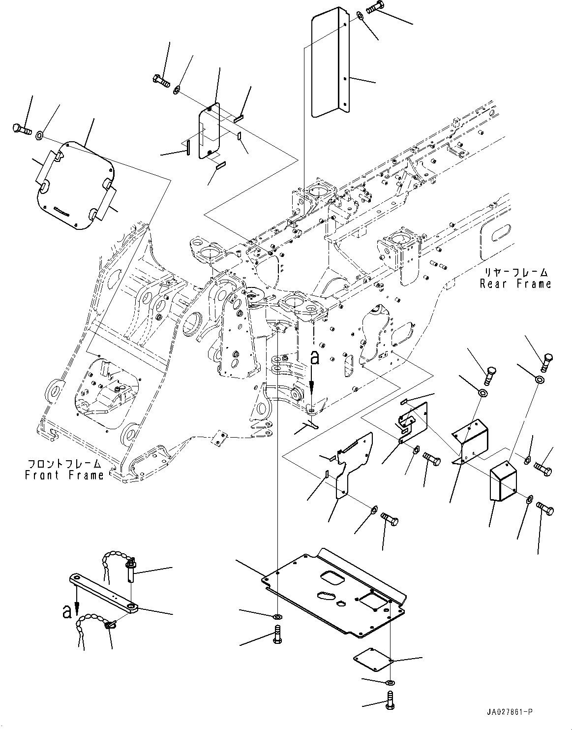 Планка 417-46-64141 KOMATSU