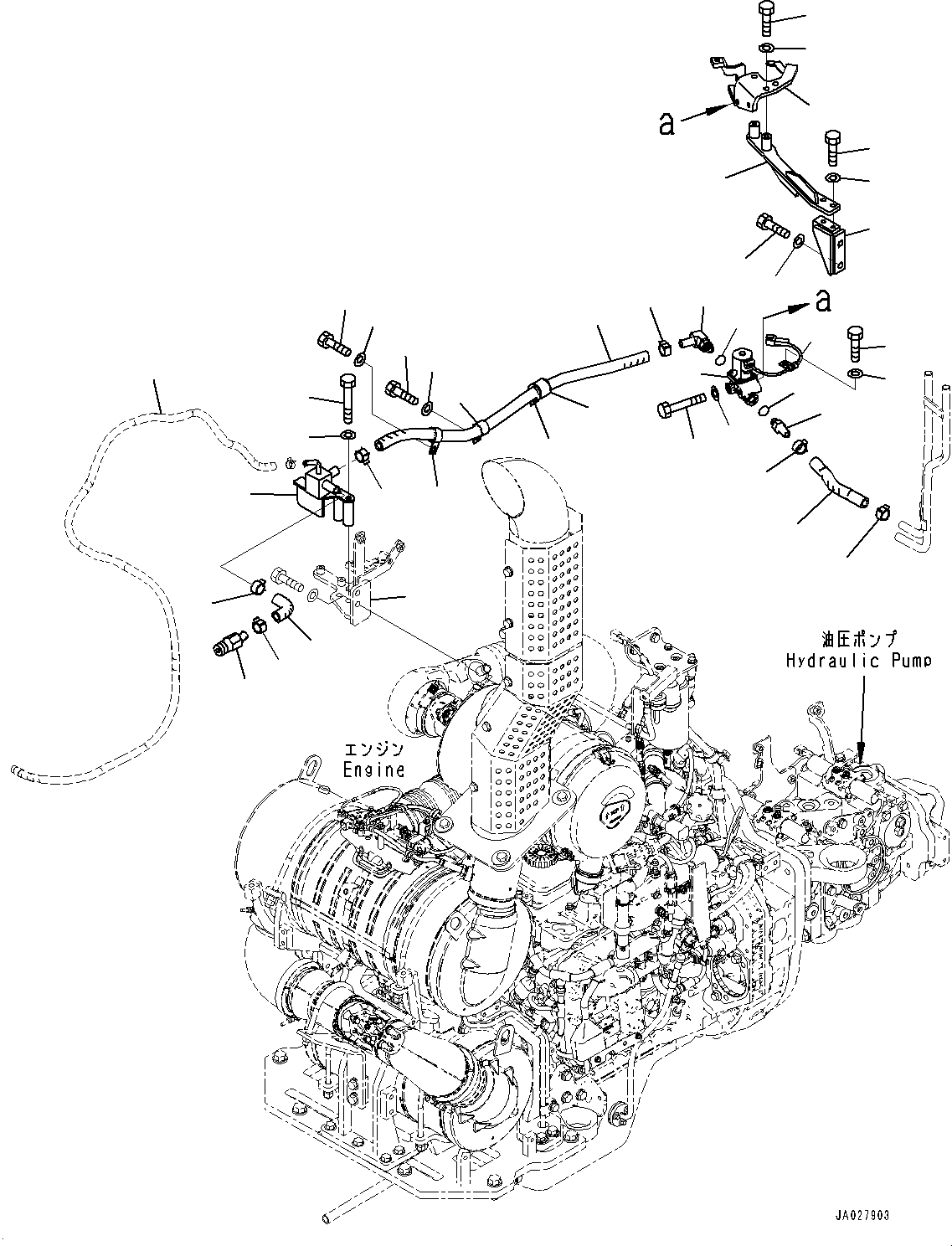Bracket(Engine Wiring Harness,Mounting) (12Y-06-32262) KOMATSU