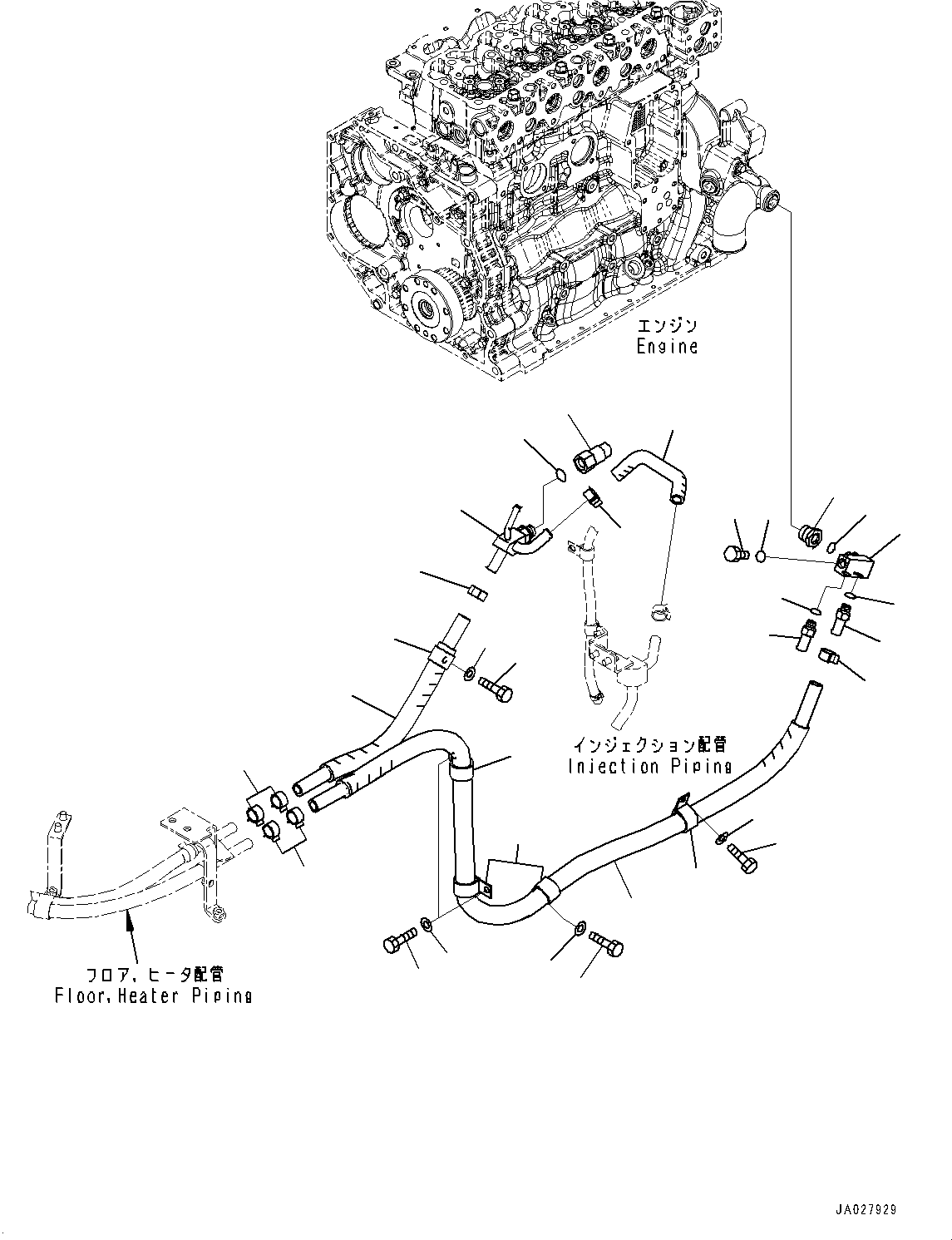 Угольник 417-07-65211 KOMATSU