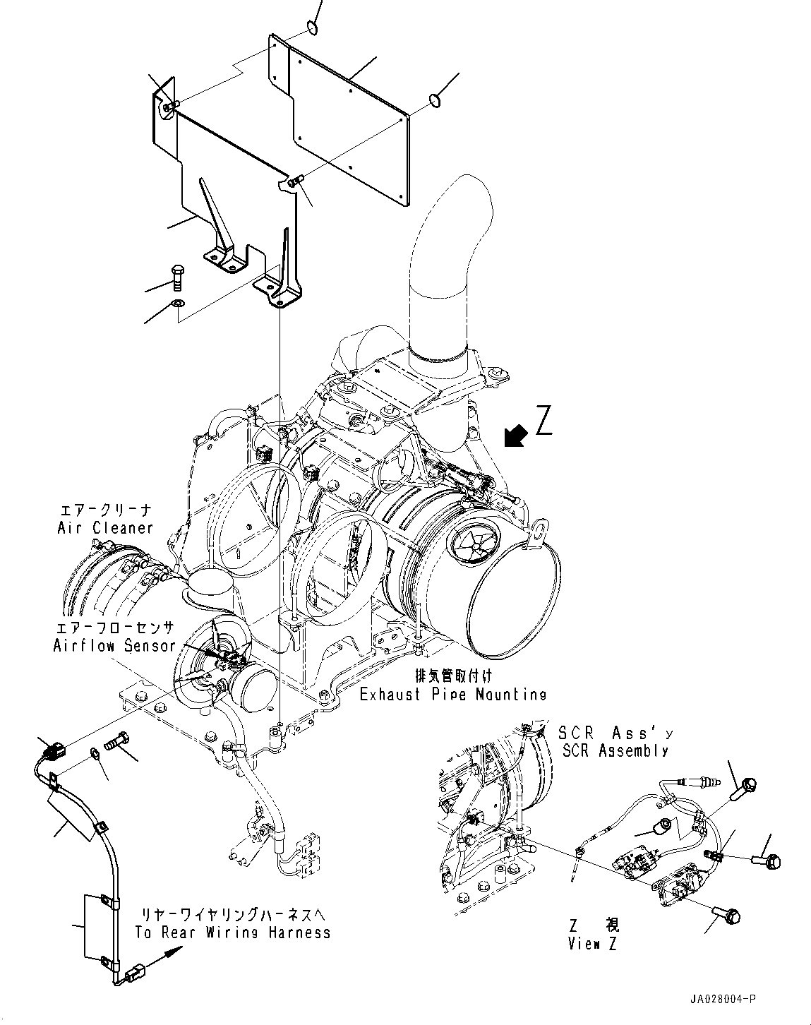 Жгут проводов 417-06-62121 KOMATSU